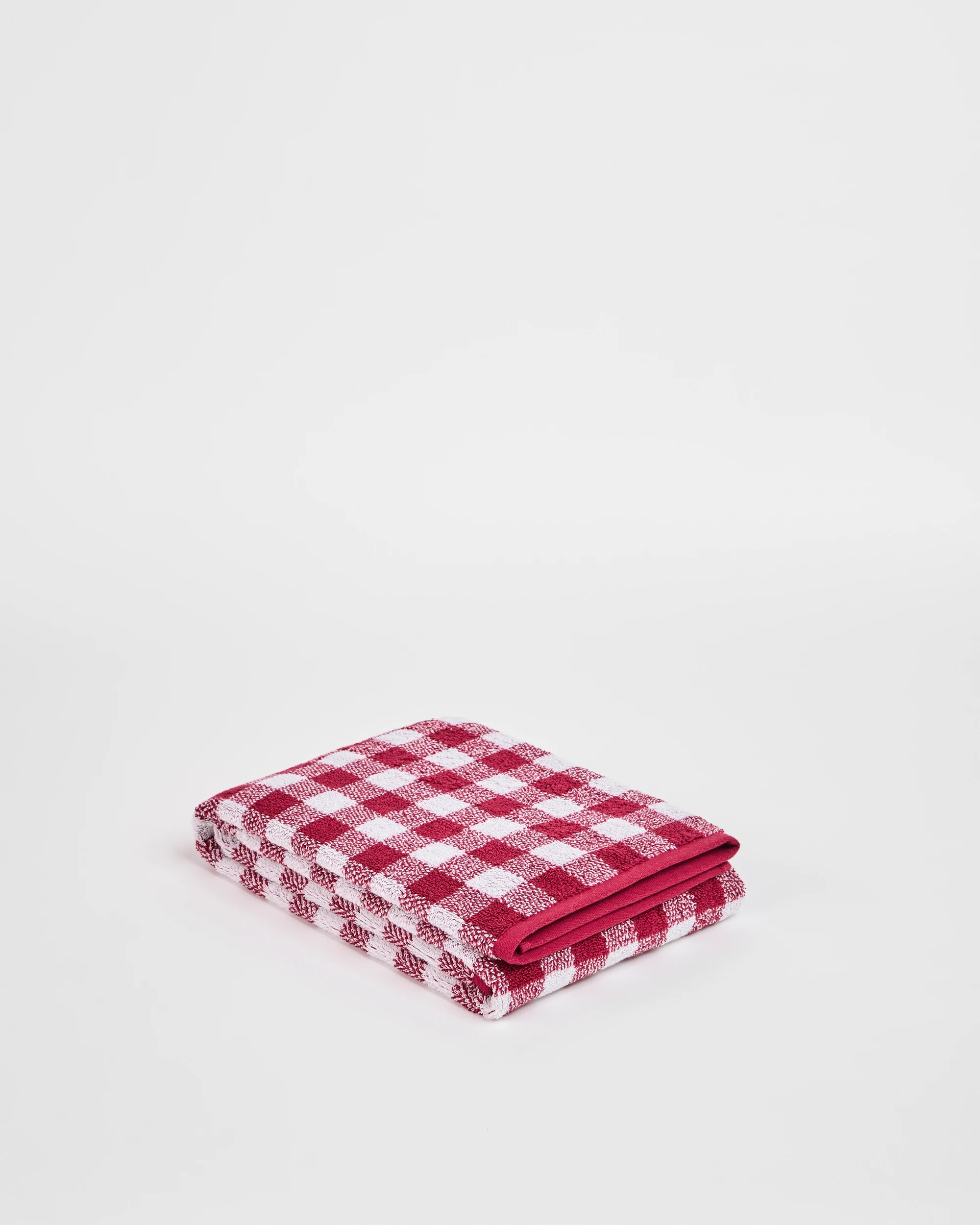 1 Target Georgie Aus Cotton Gingham Bath Towel
 - Pink, 1 of 3