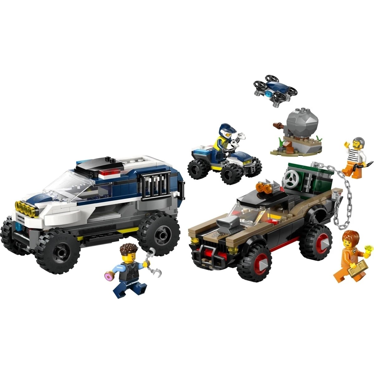 3 LEGO City Off-Road Police Car Chase 60449, 3 of 10