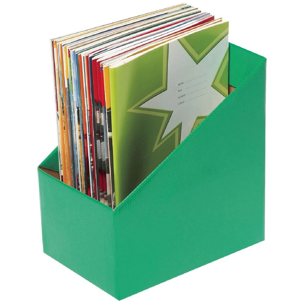 1 Marbig Book Box Large Green 5 Pack, 1 of 1