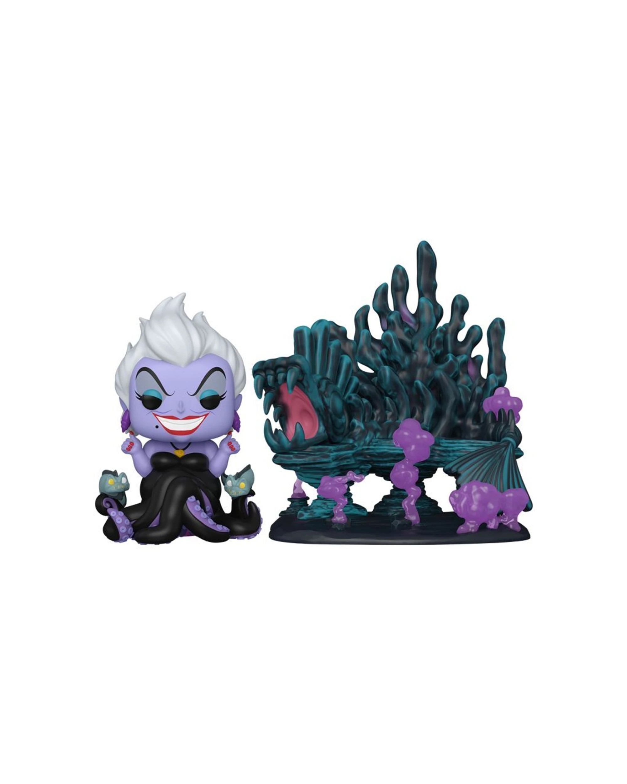 1 Funko Disney Villains Ursula Pop Town Vinyl Figure 4.8W x 6H Collectible - Purple, 1 of 4