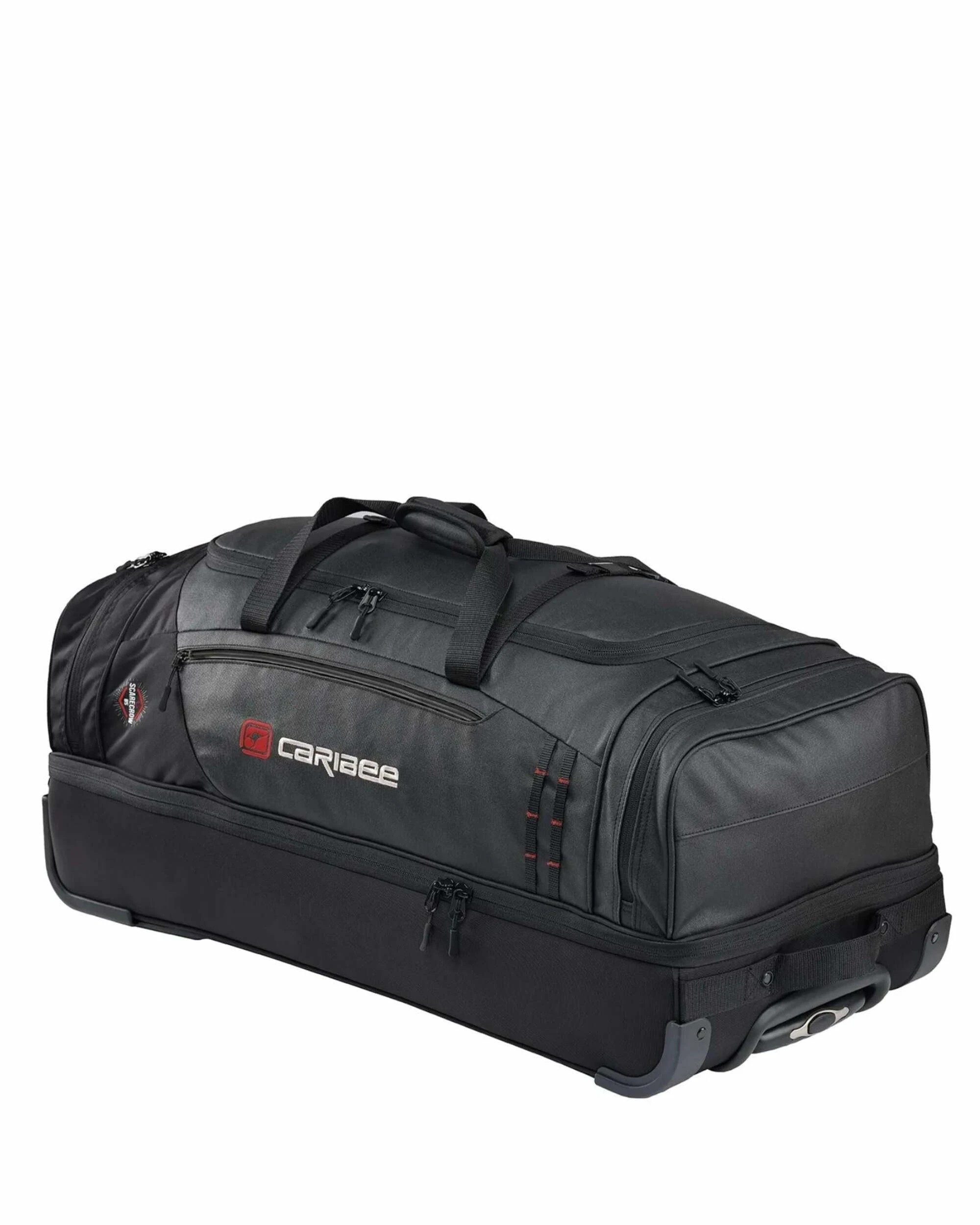4 Caribee Scarecrow V2 Large Wheeled Duffle Bag - 100L - Black, 4 of 5