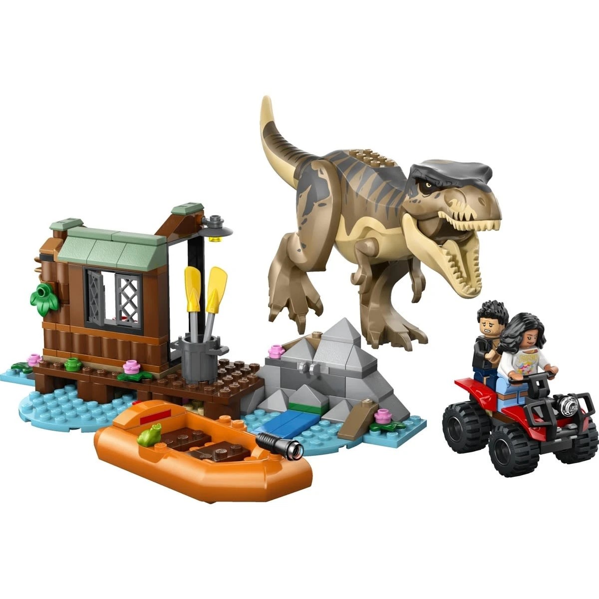 3 LEGO Jurassic World T. rex River Escape 76975, 3 of 10