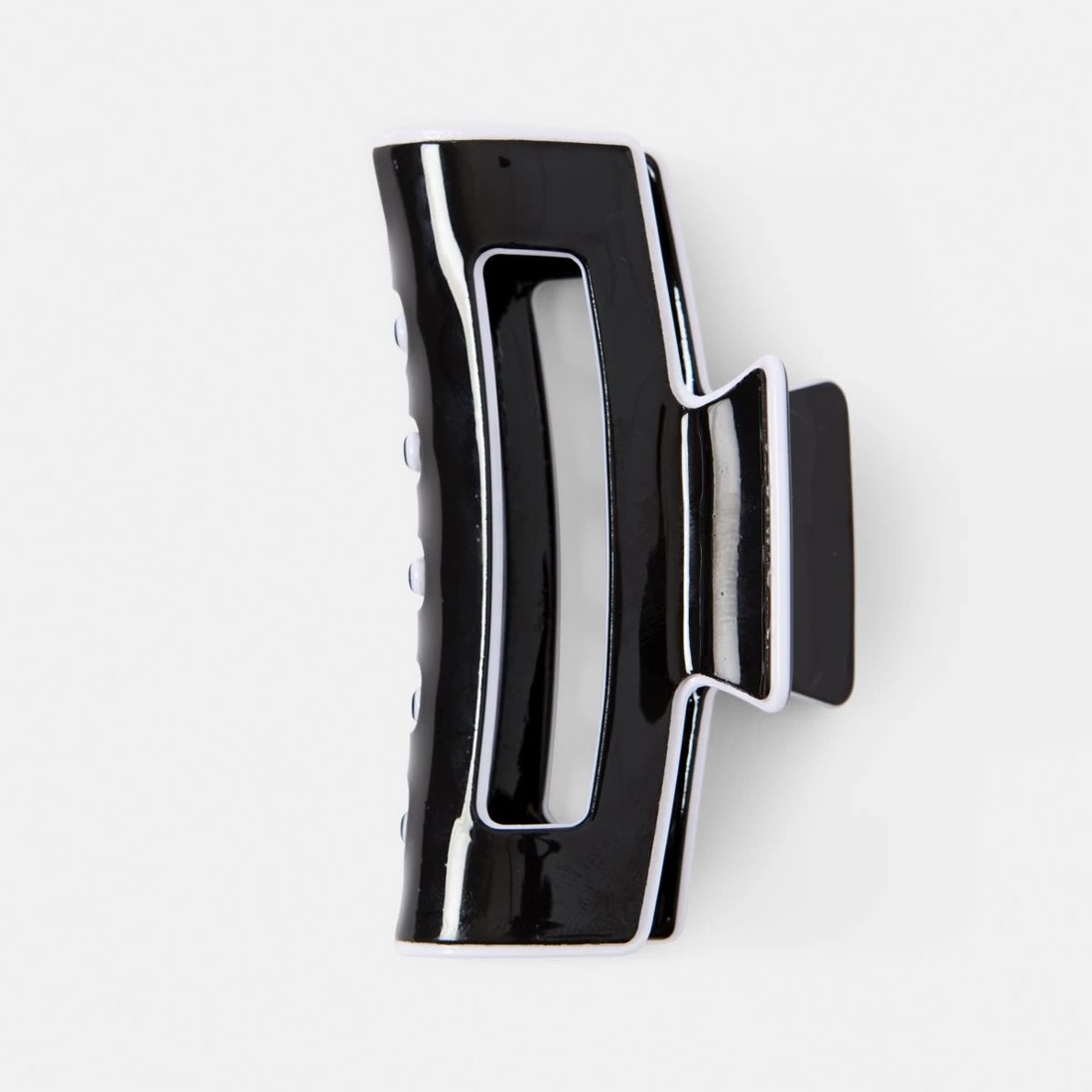 2 2 Pack Black and White Contrast Hair Clips, 2 of 7