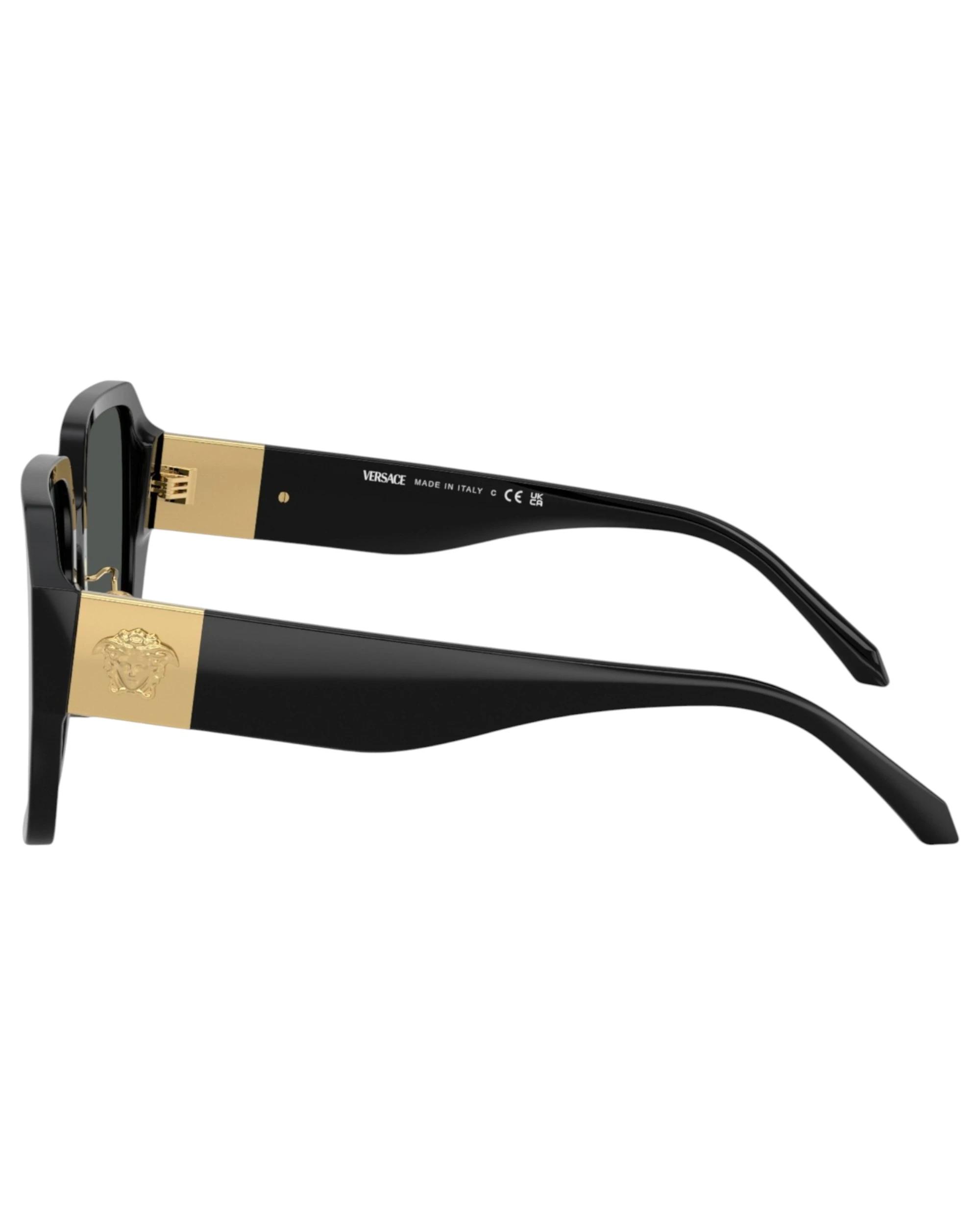 5 Versace Womens Sunglasses VE4472D Black/ Dark Grey Sunnies BLACK/DARK GREY, 5 of 5