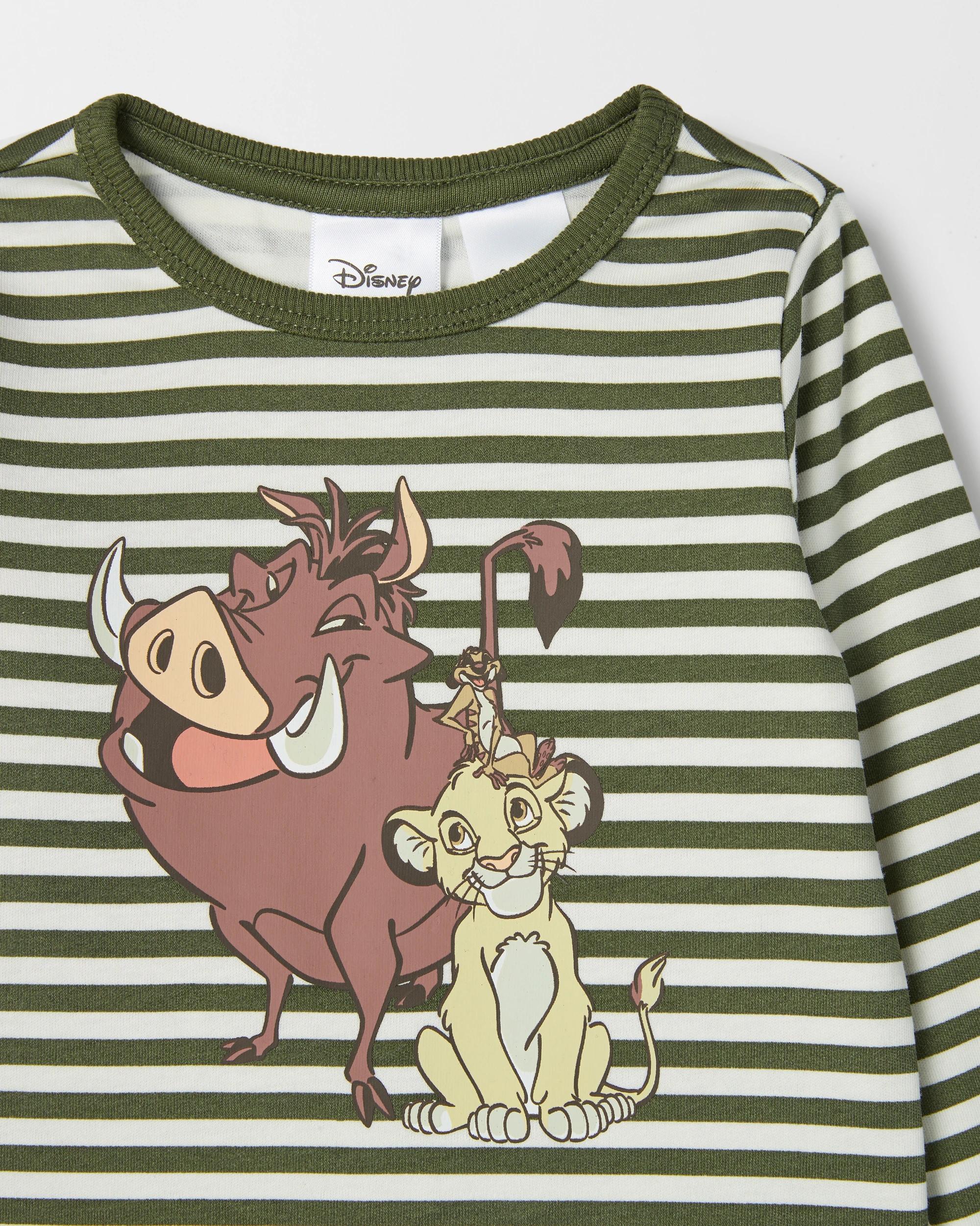 4 Disney Lion King Organic Cotton 2 Pack Baby Knit Pyjama Set LION KING, 4 of 6
