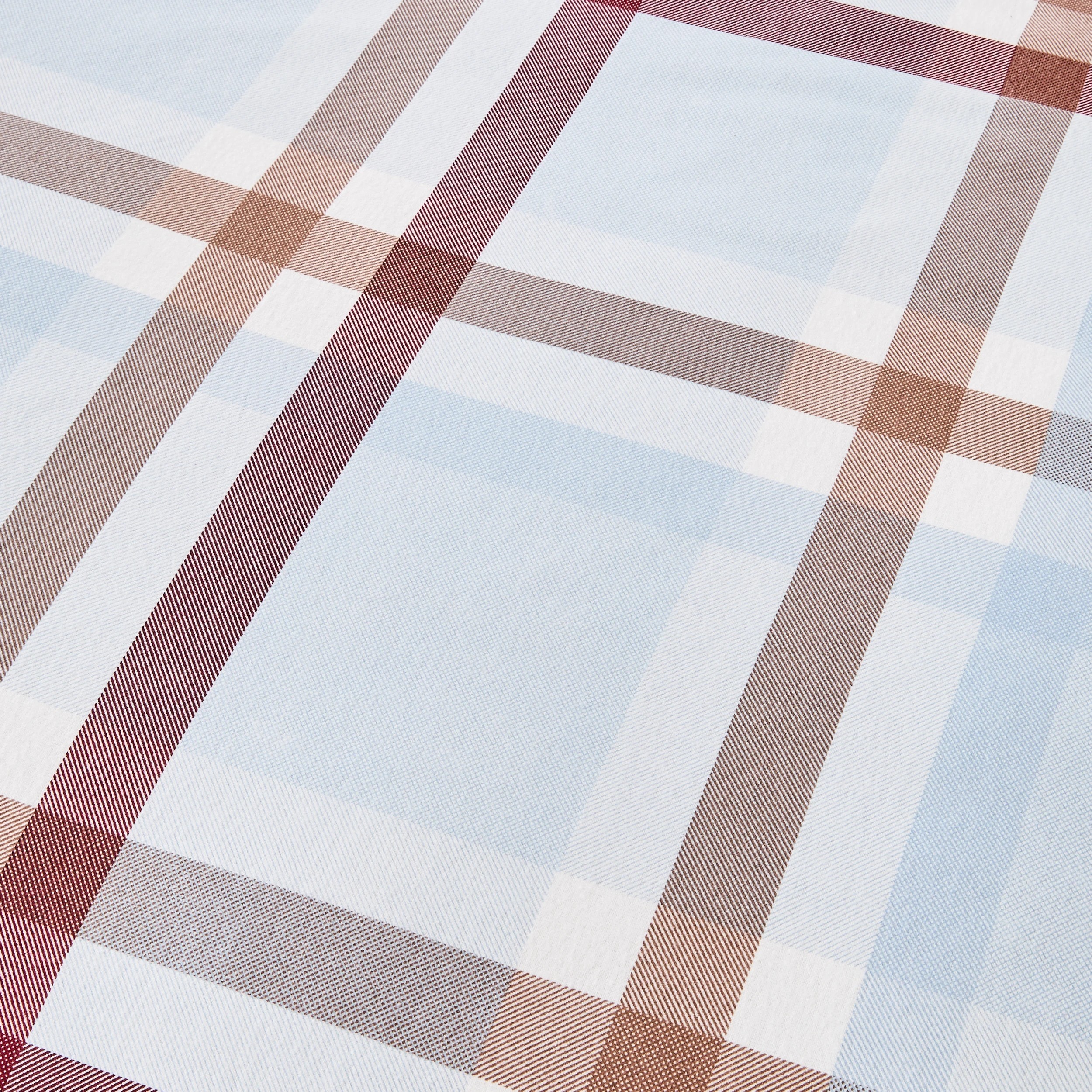 7 Plaid Flannelette Cotton Reversible Quilt Cover Set - Double Bed, 7 of 8