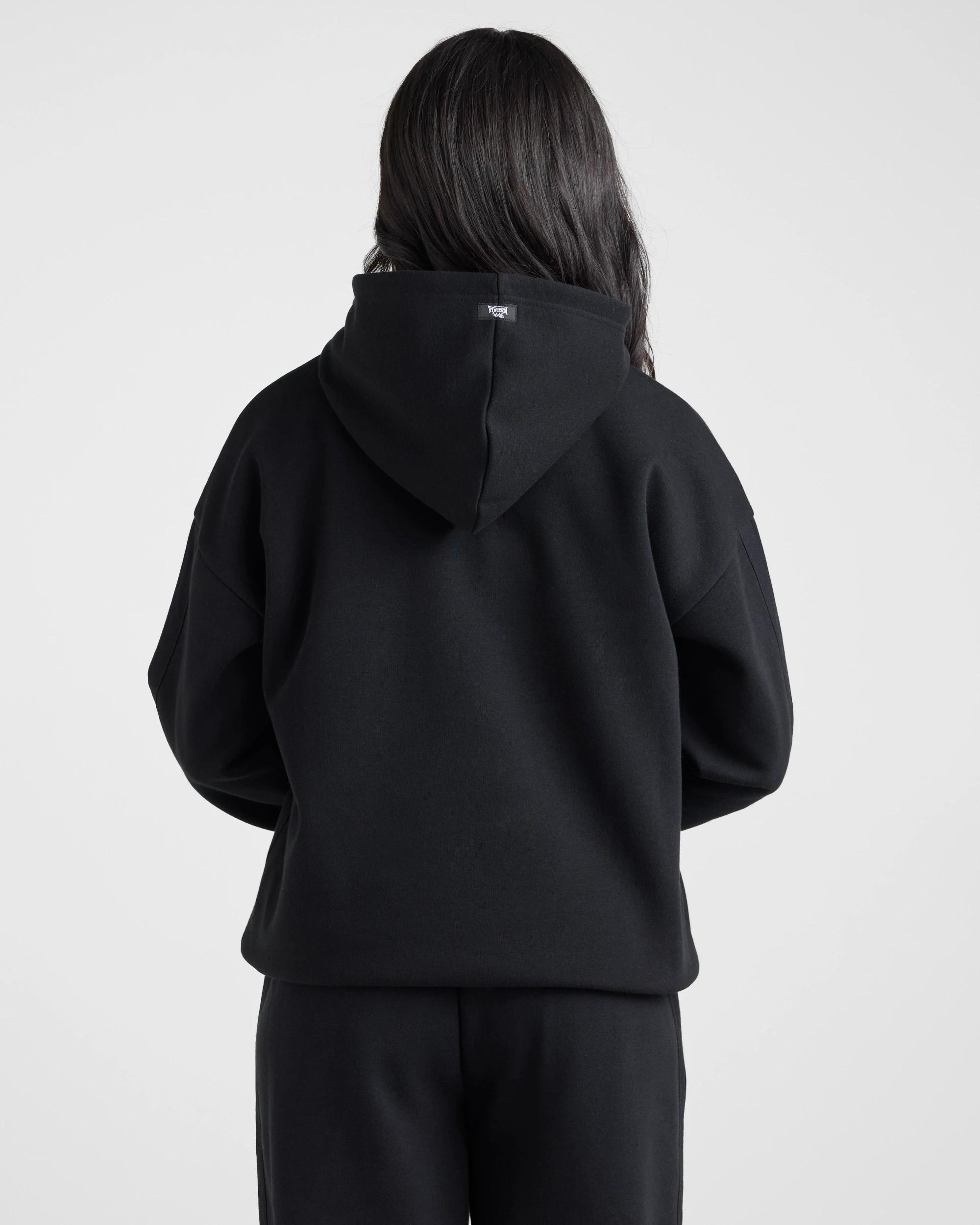 2 Lonsdale London Hoodie BLACK, 2 of 5