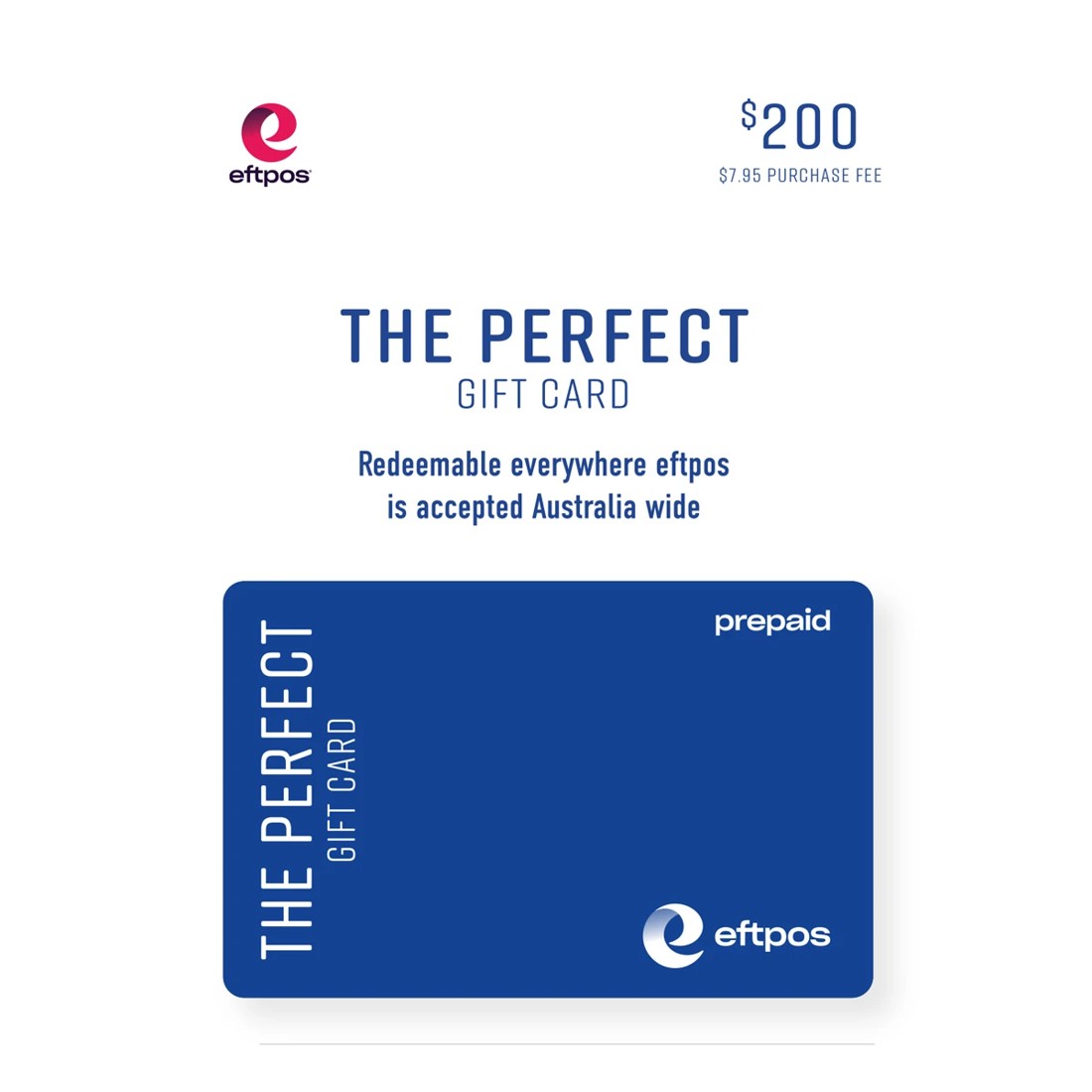 1 eftpos The Perfect $200 Gift Card, 1 of 1