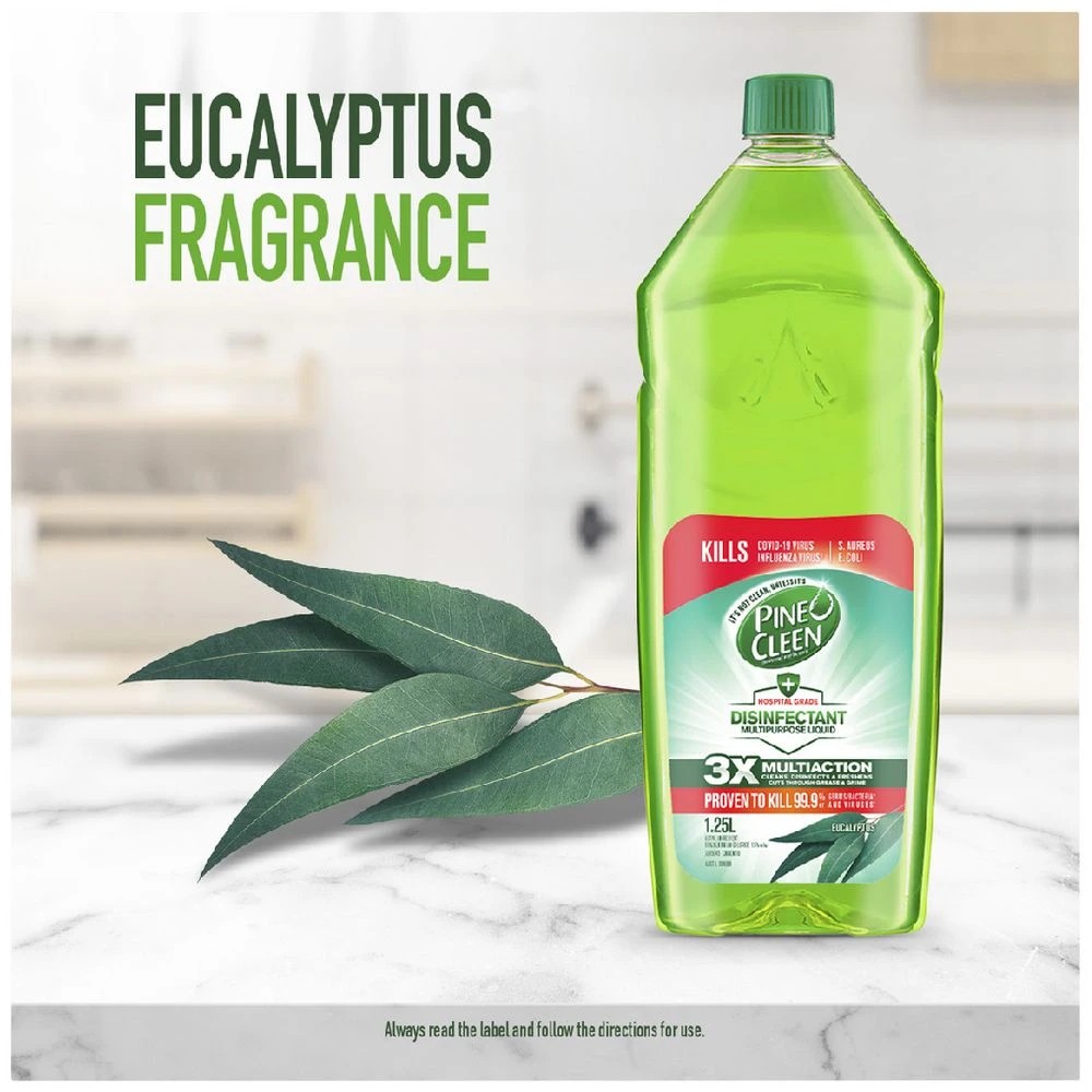 3 Pine O Cleen Disinfectant Eucalyptus 1.25L, 3 of 3