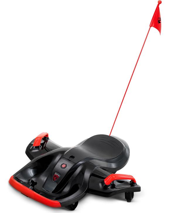 Rollplay Nighthawk Bolt 12V Electric Ride-On Go Kart for Kids - Red