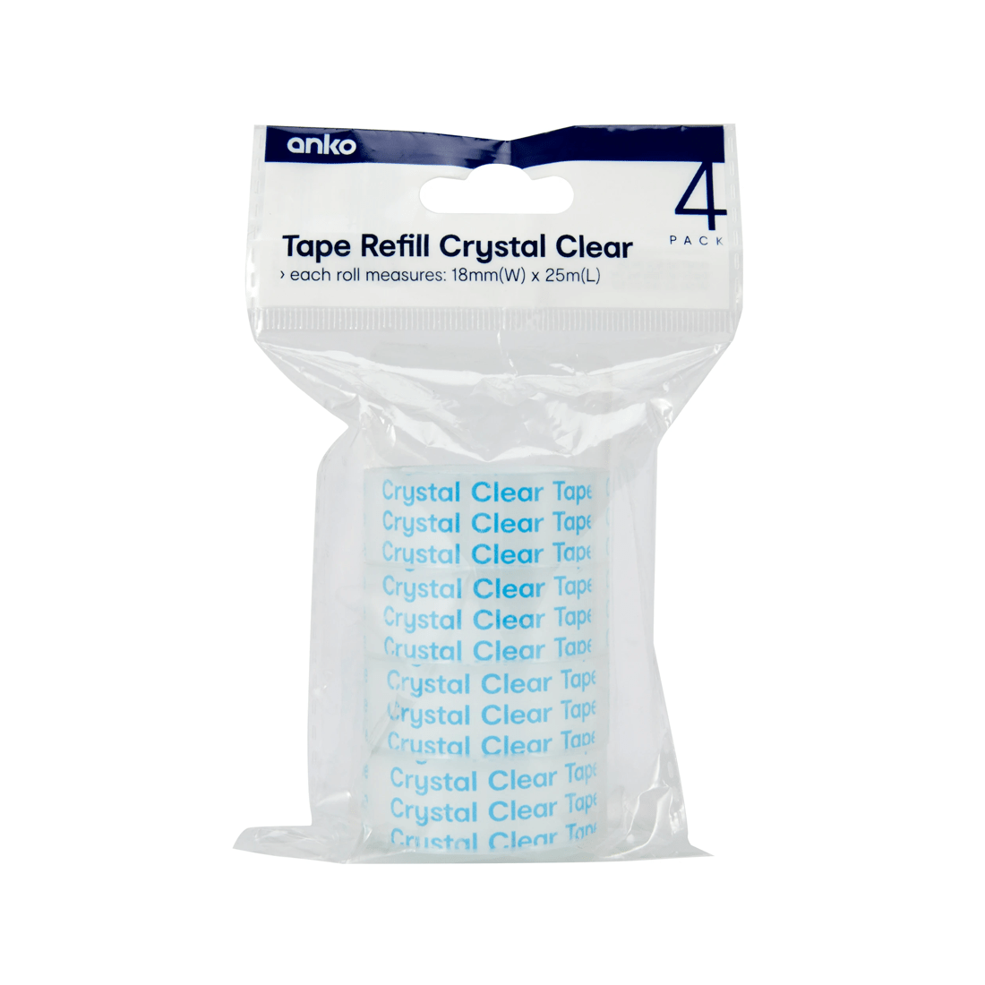4 Clear Tape Refills - Set of 4, 4 of 5