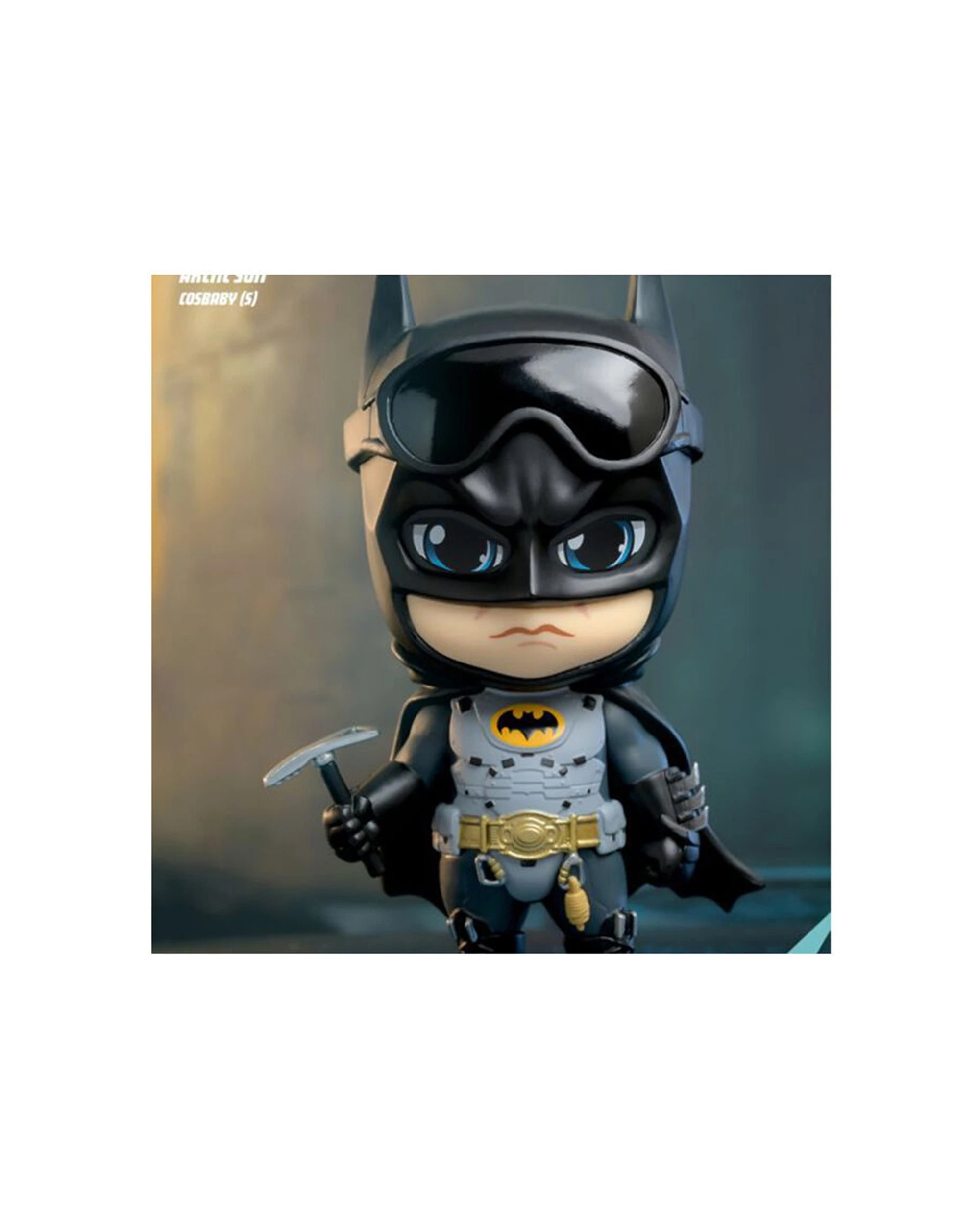 2 The Flash Batman Arctic Suit Cosbaby Action Figure 12.5cm Collectible Vinyl - Black, 2 of 3