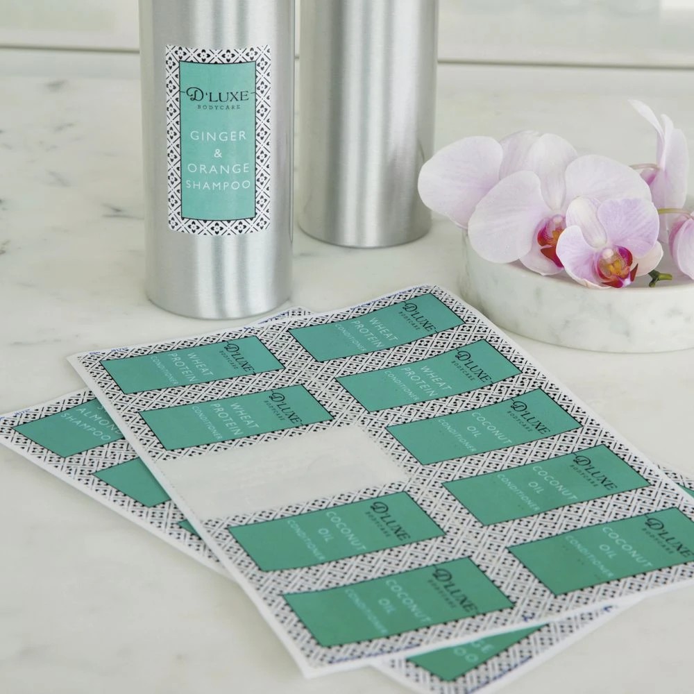 4 Avery 10UP Laser Durable Rectangle White 10 Sheets, 4 of 6