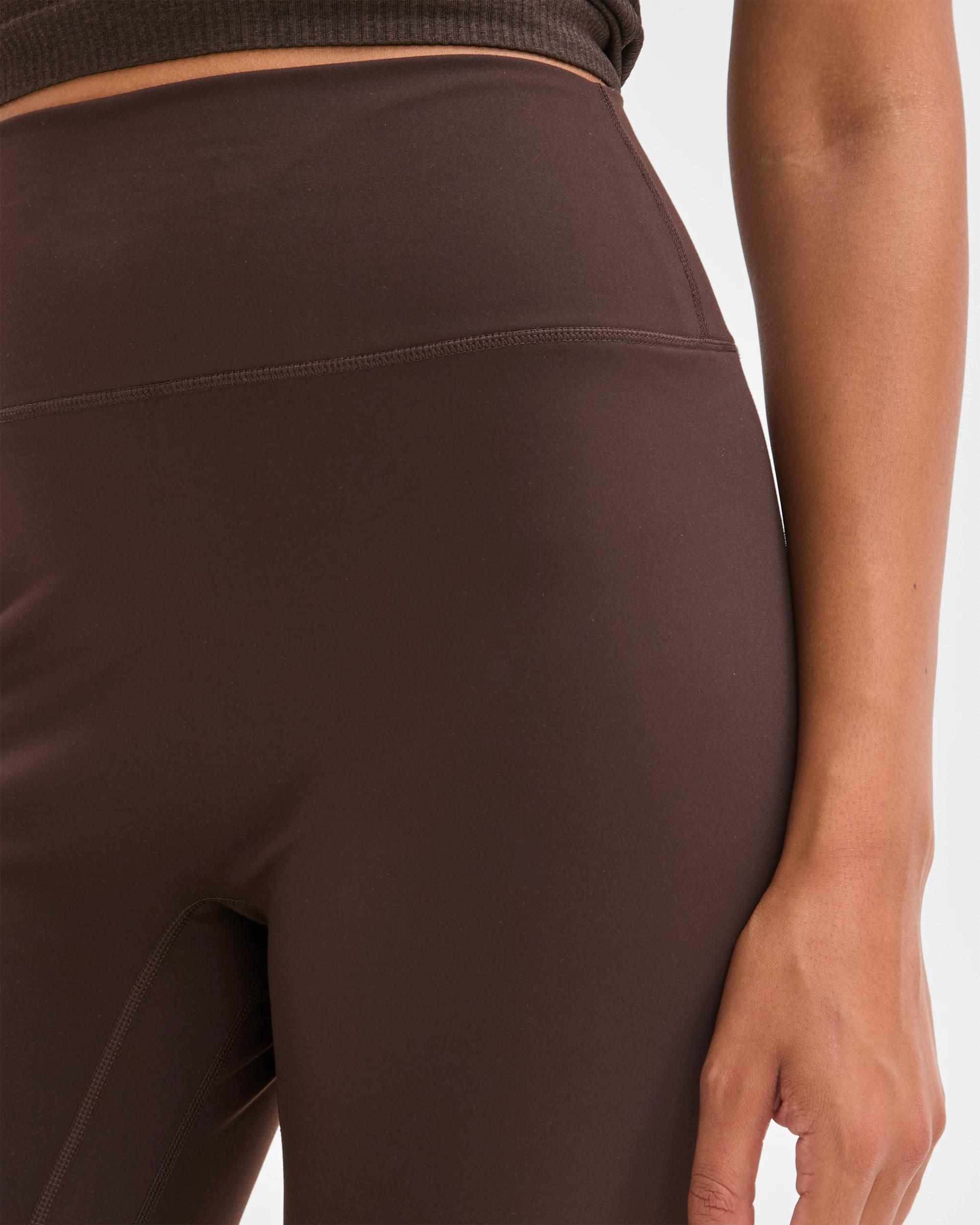 4 Target Active Studio Soft Full Length Yoga Tights COCOA, 4 of 6