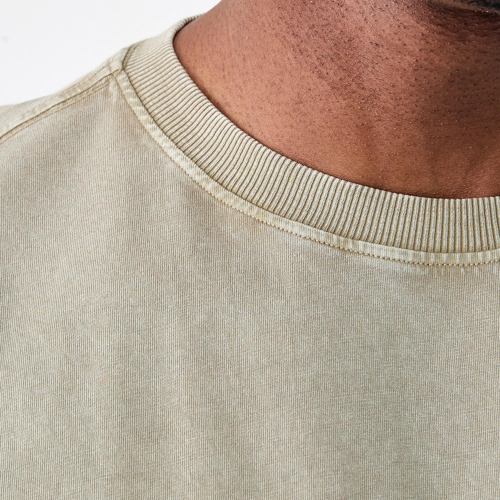 6 Garment Dyed T-shirt Bge Almnm, 6 of 6