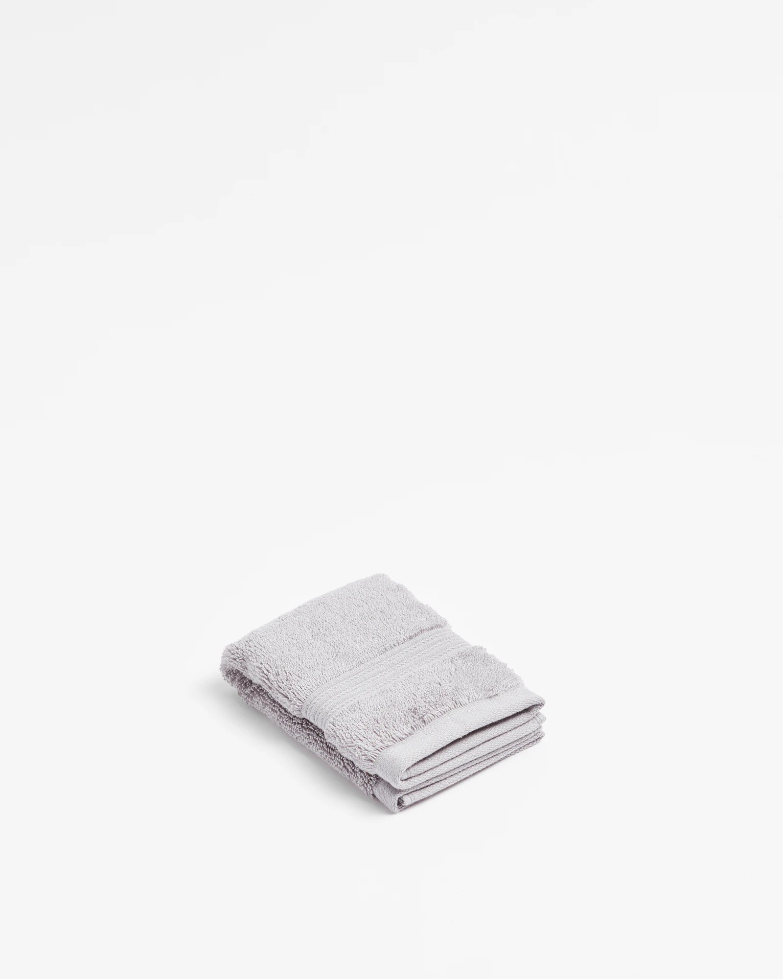 1 Target Egyptian Cotton Pile Face Washers 2 Pack
 - Grey, 1 of 4