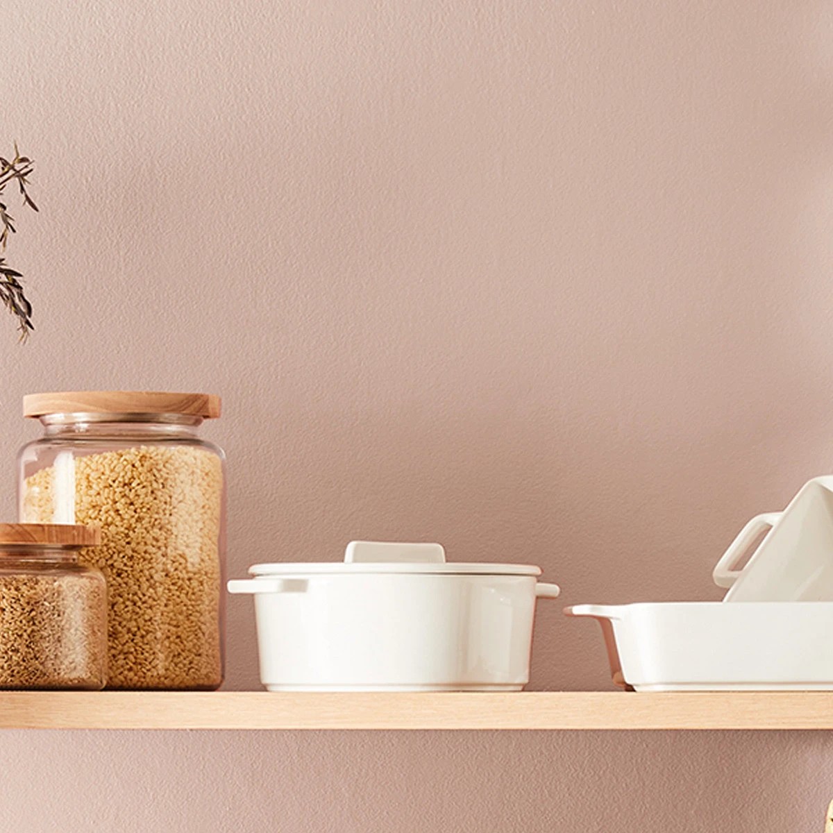 4 Round Casserole White, 4 of 4