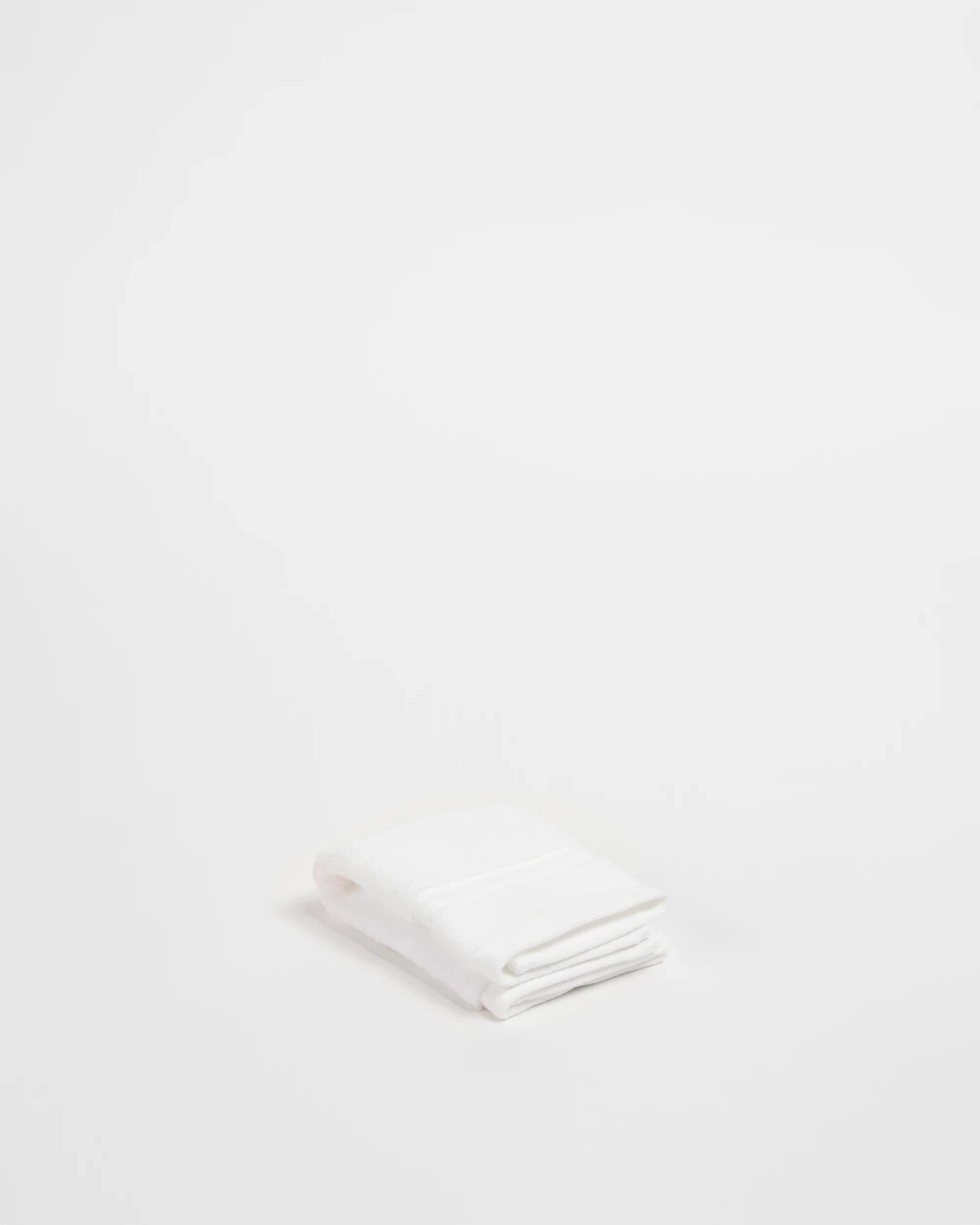 3 Target Luxury Egyptian Cotton Pile Face Washer 4 Pack - White, 3 of 4