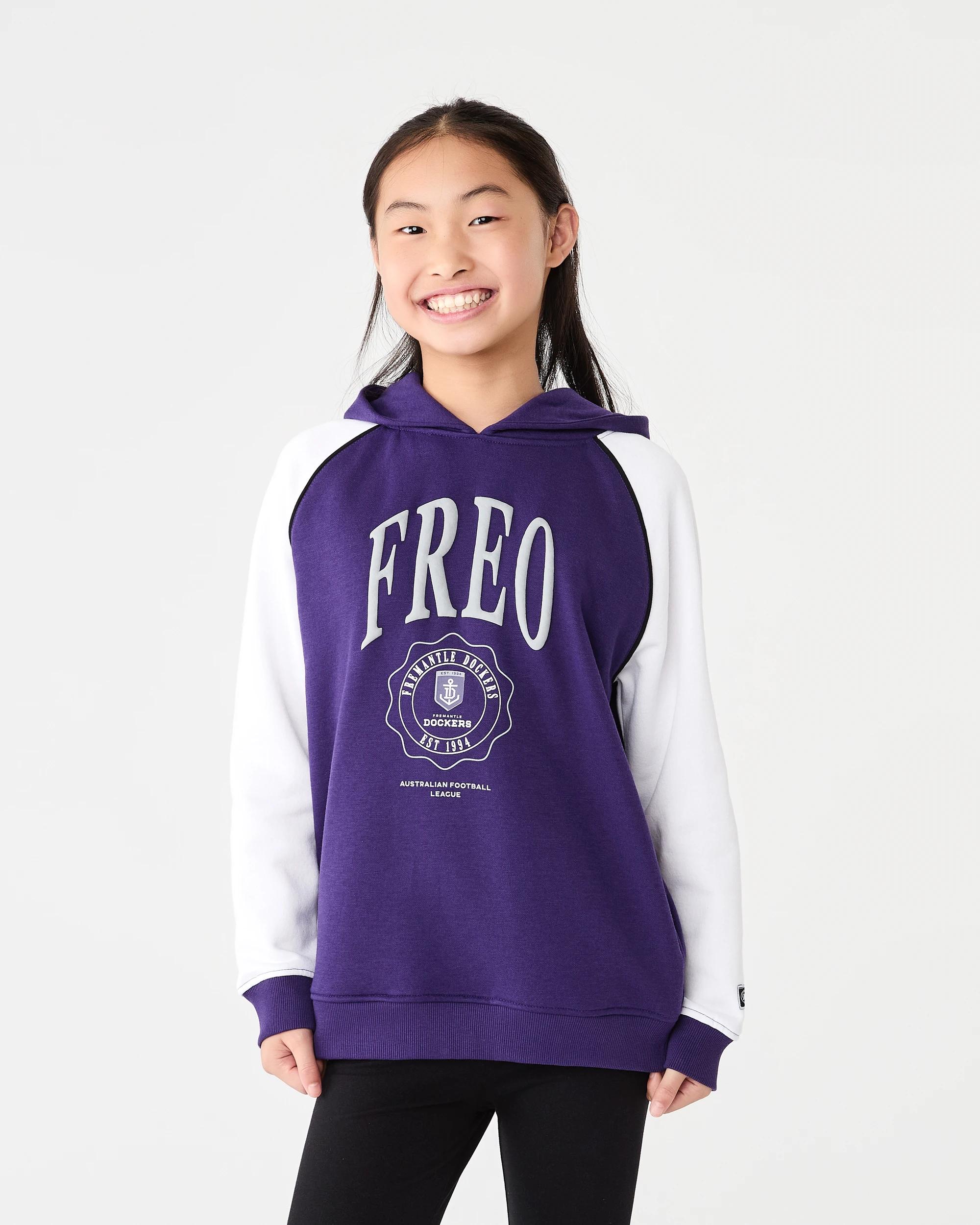 2 Official AFL Kids Hoodie Fremantle, 2 of 6