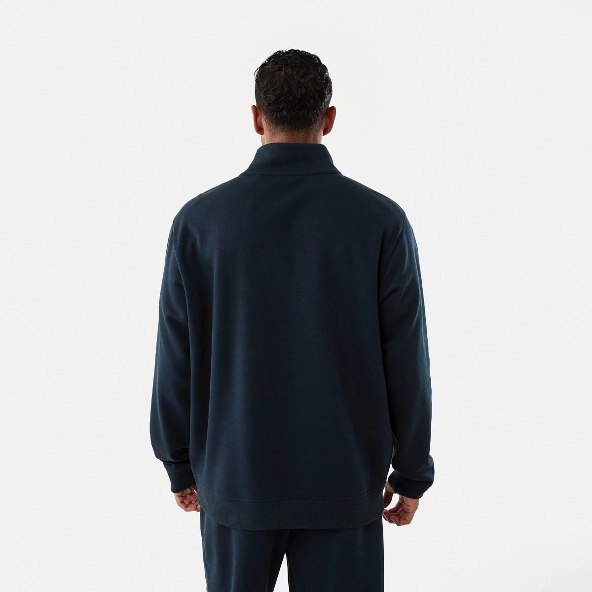3 Active Mens Half Zip Pullover Shade Navy, 3 of 6