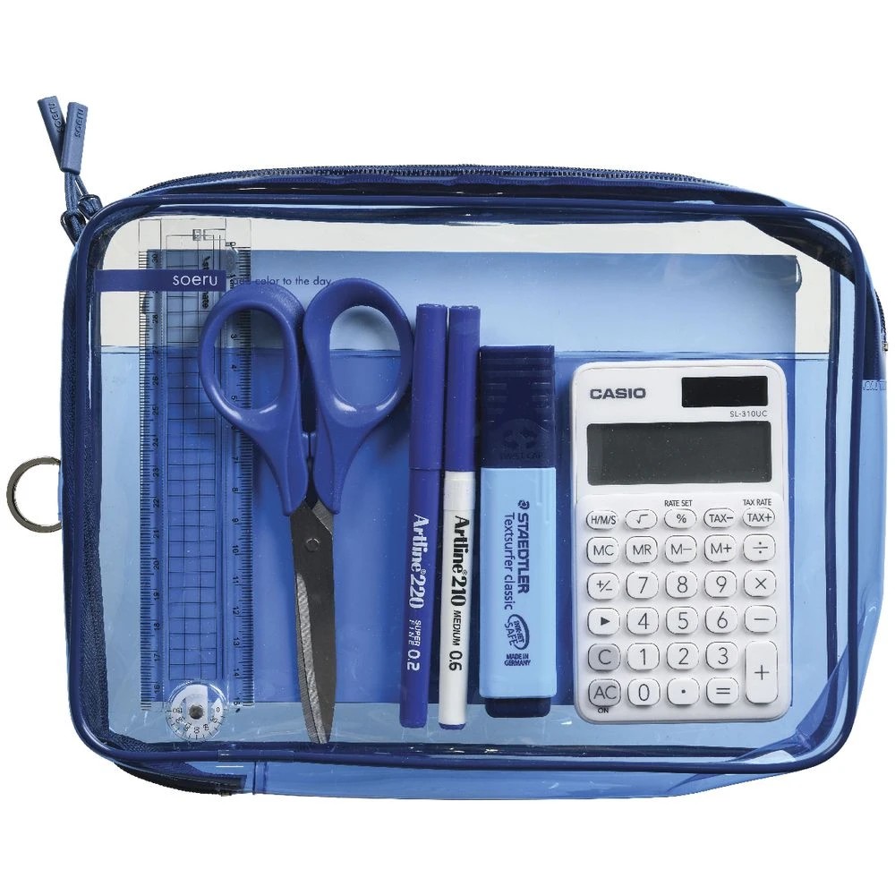 2 Soeru Box Pencil Case A5 Indigo Blue, 2 of 2