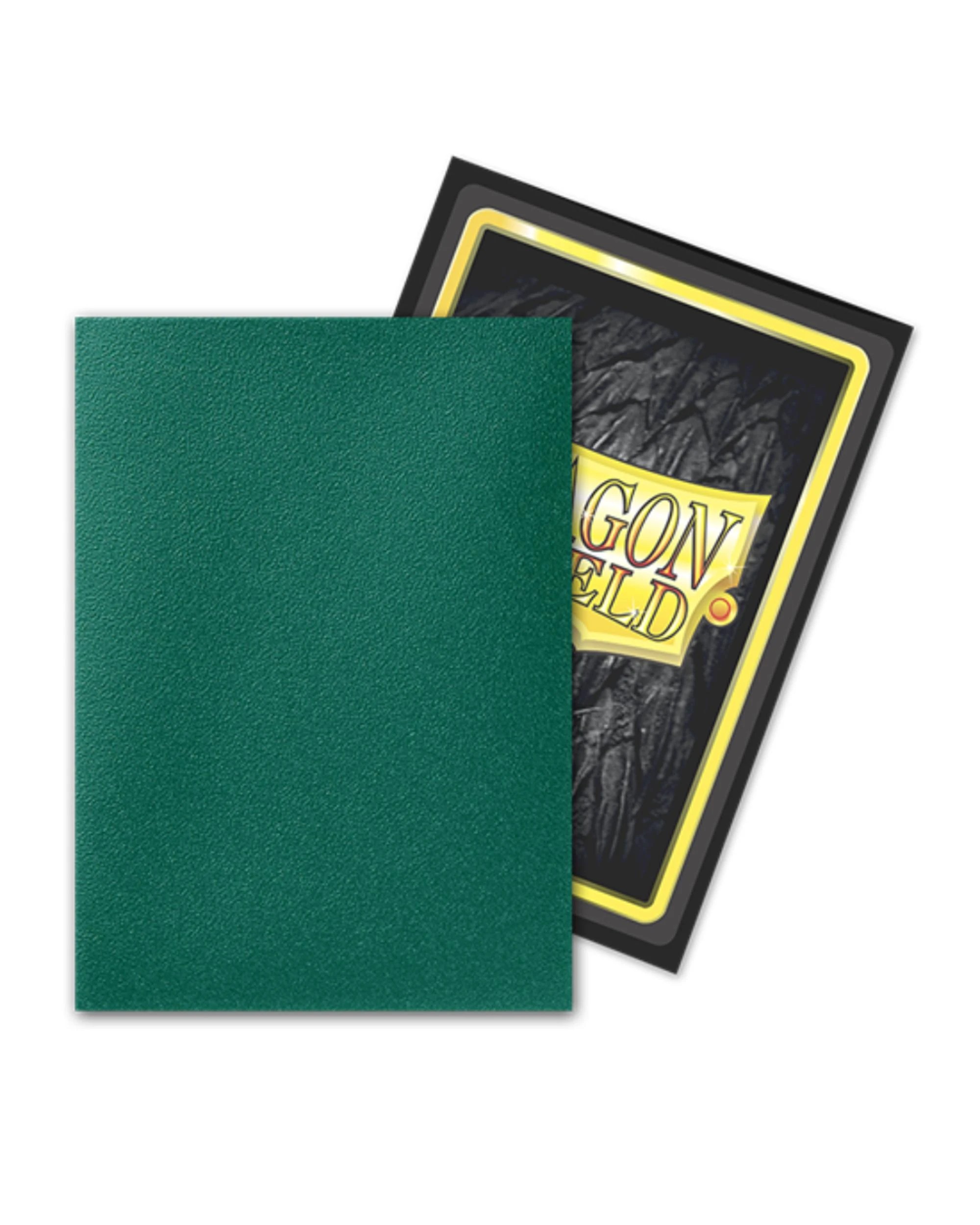 2 Dragon Shield Matte Sleeves Matte Metallic Green 100 Pack - Green, 2 of 2
