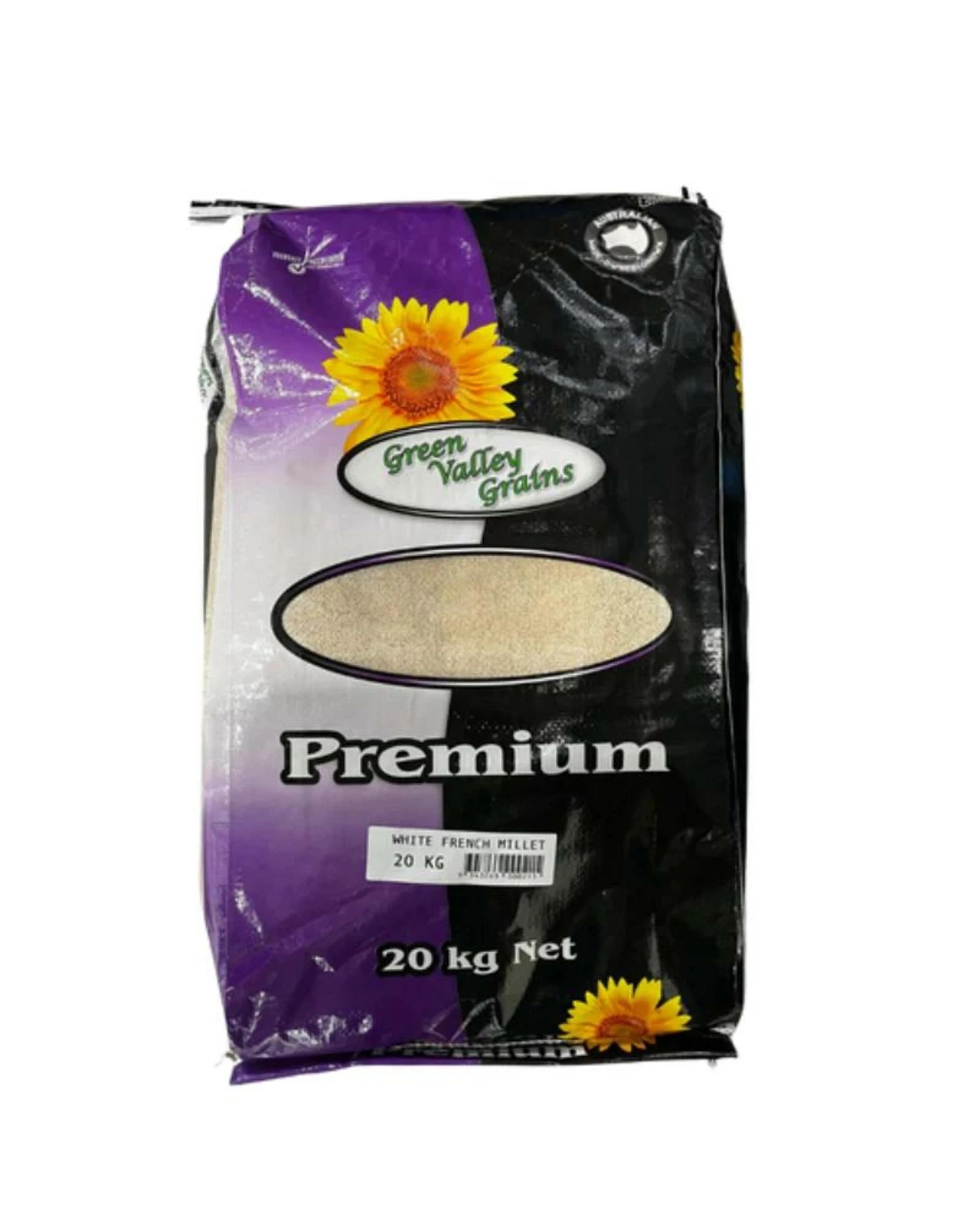 1 Green Valley White French Millet Nutritious Animal Feed 20kg, 1 of 1