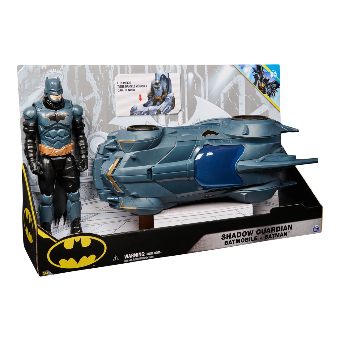 2 30cm Bat-Tech Batman Plus Batmobile Set, 2 of 6