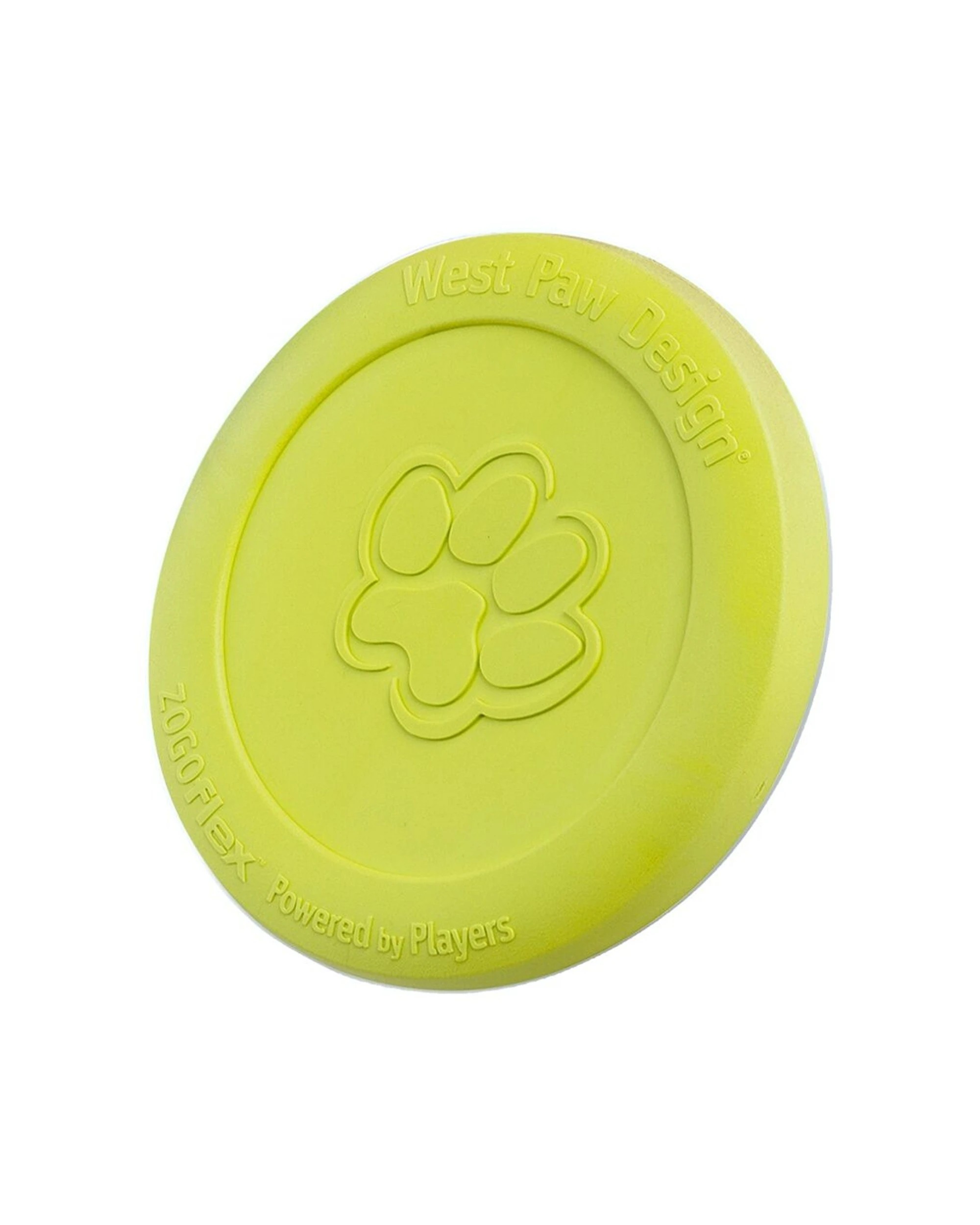 1 West Paw Zisc Pet Dog Flying Disc Small Floats Travel Bowl Dishwasher Safe - Green, 1 of 1