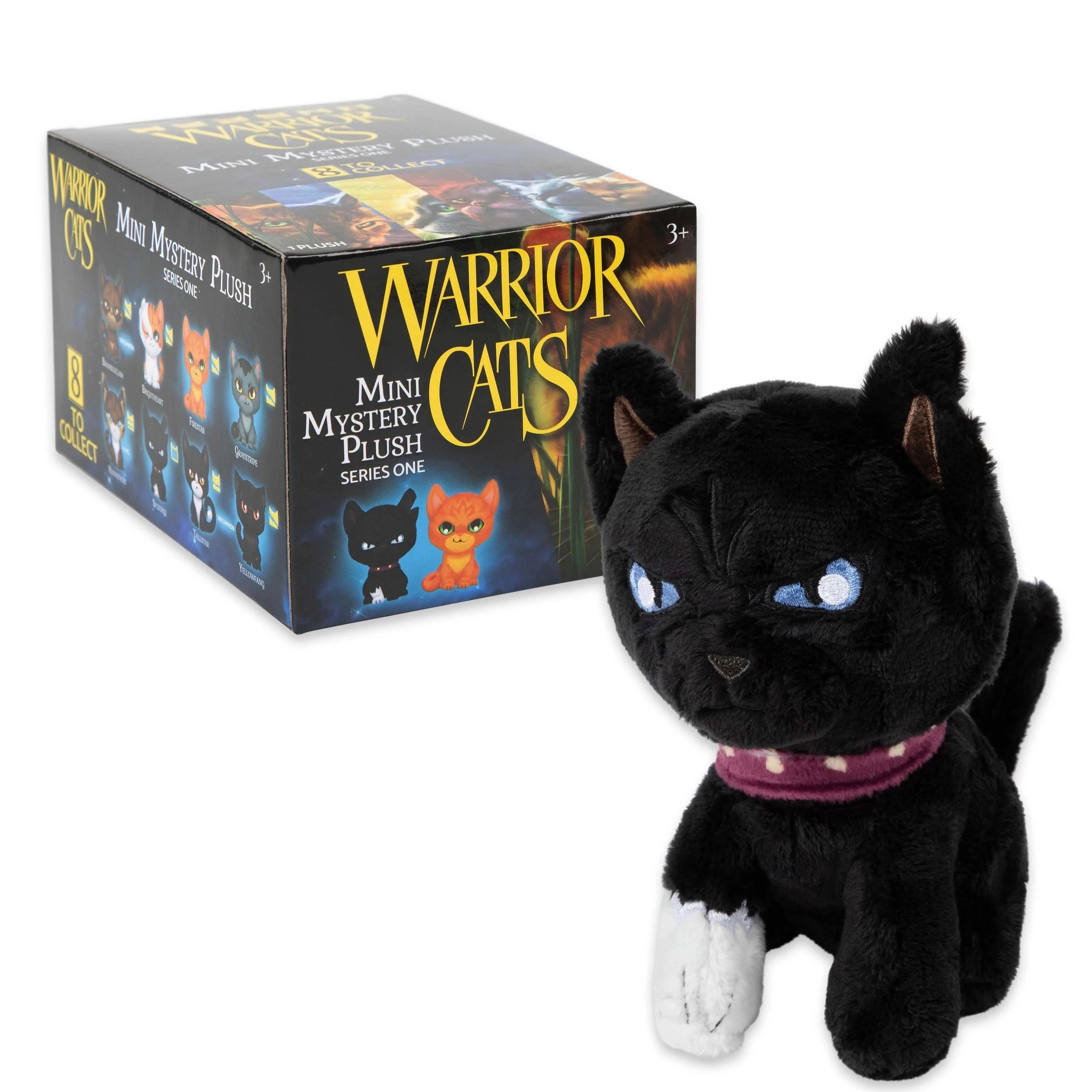 4 B. toys Warrior Cats 6 Inch Mini Mystery Plush Series 1 - Assorted - Multi, 4 of 10
