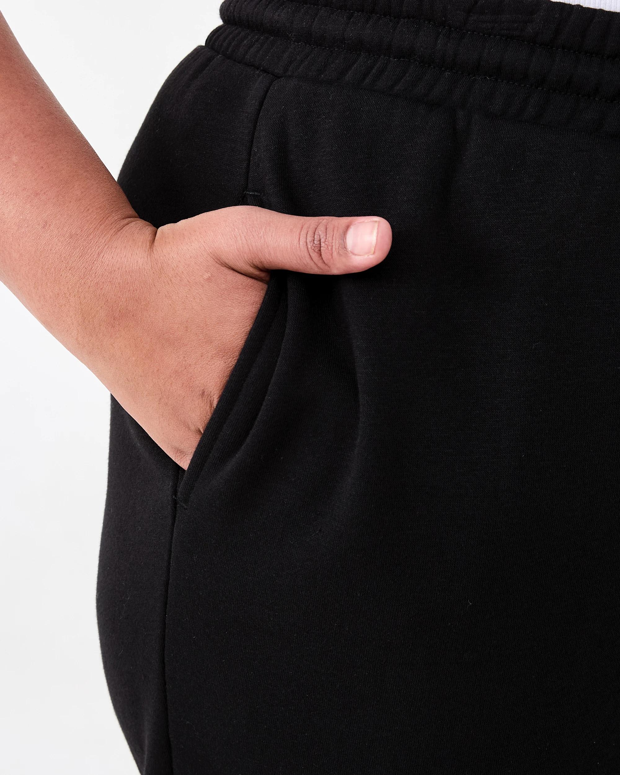 5 Curve Tracksuit Cuff Joggers Black, 5 of 5