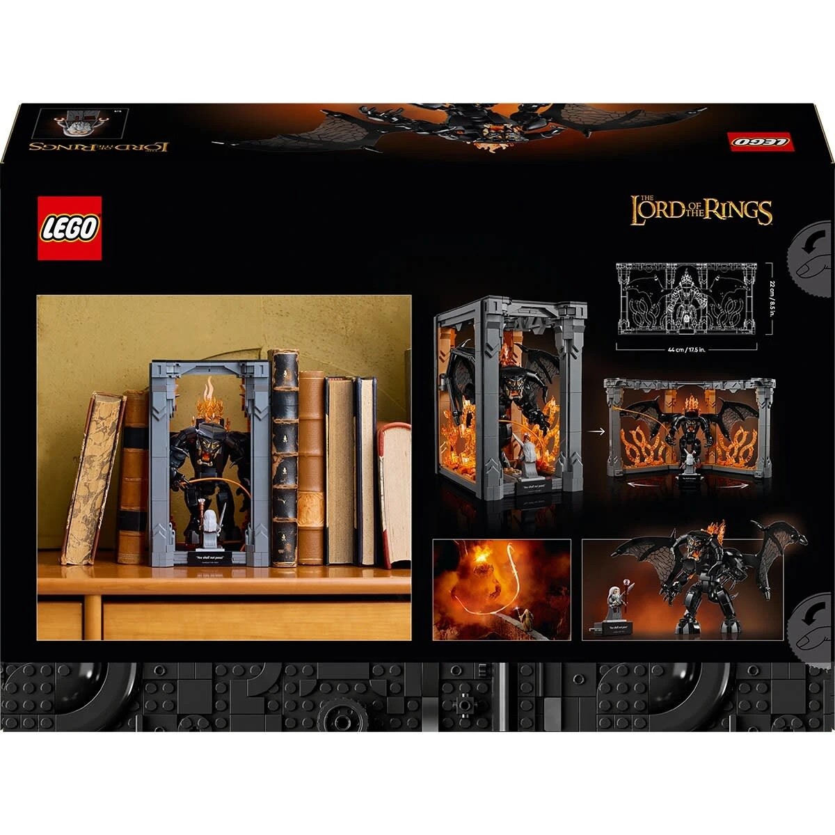 11 LEGO Icons The Lord of the Rings: Balrog Book Nook 10367, 11 of 11