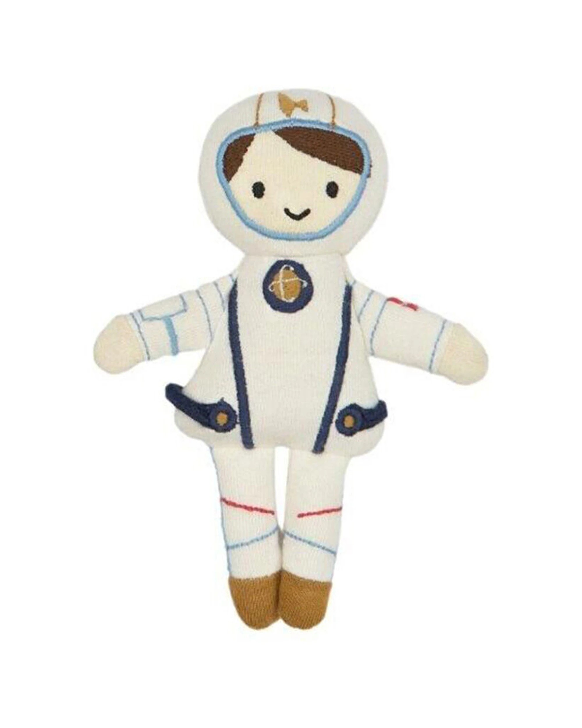 2 Fabelab Organic Soft Cotton Baby Infant Toy Pocket Friend Astronaut 14cm - Multi, 2 of 4