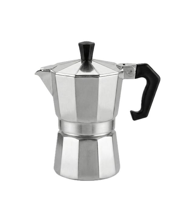 6 Cup Moka Espresso Percolator for Stove Top Use