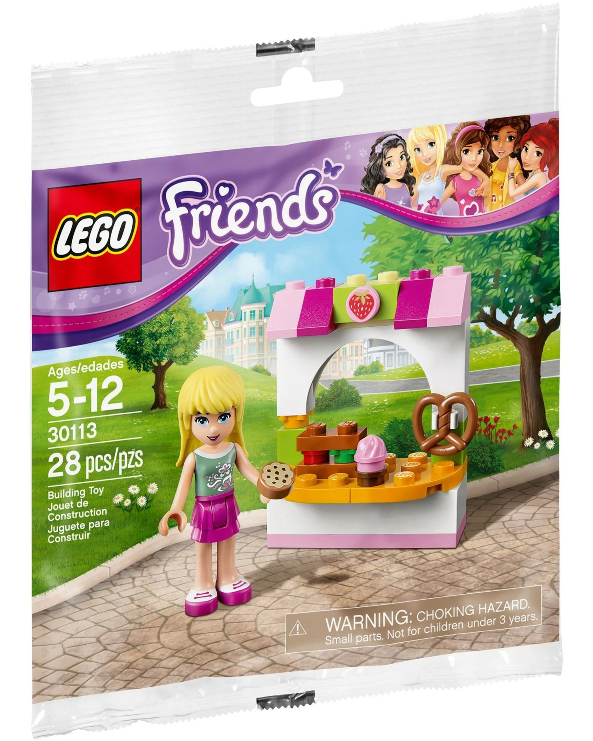 1 LEGO 30113 Stephanie's Bakery Stand: Bake Pretzels & Treats, 1 of 1