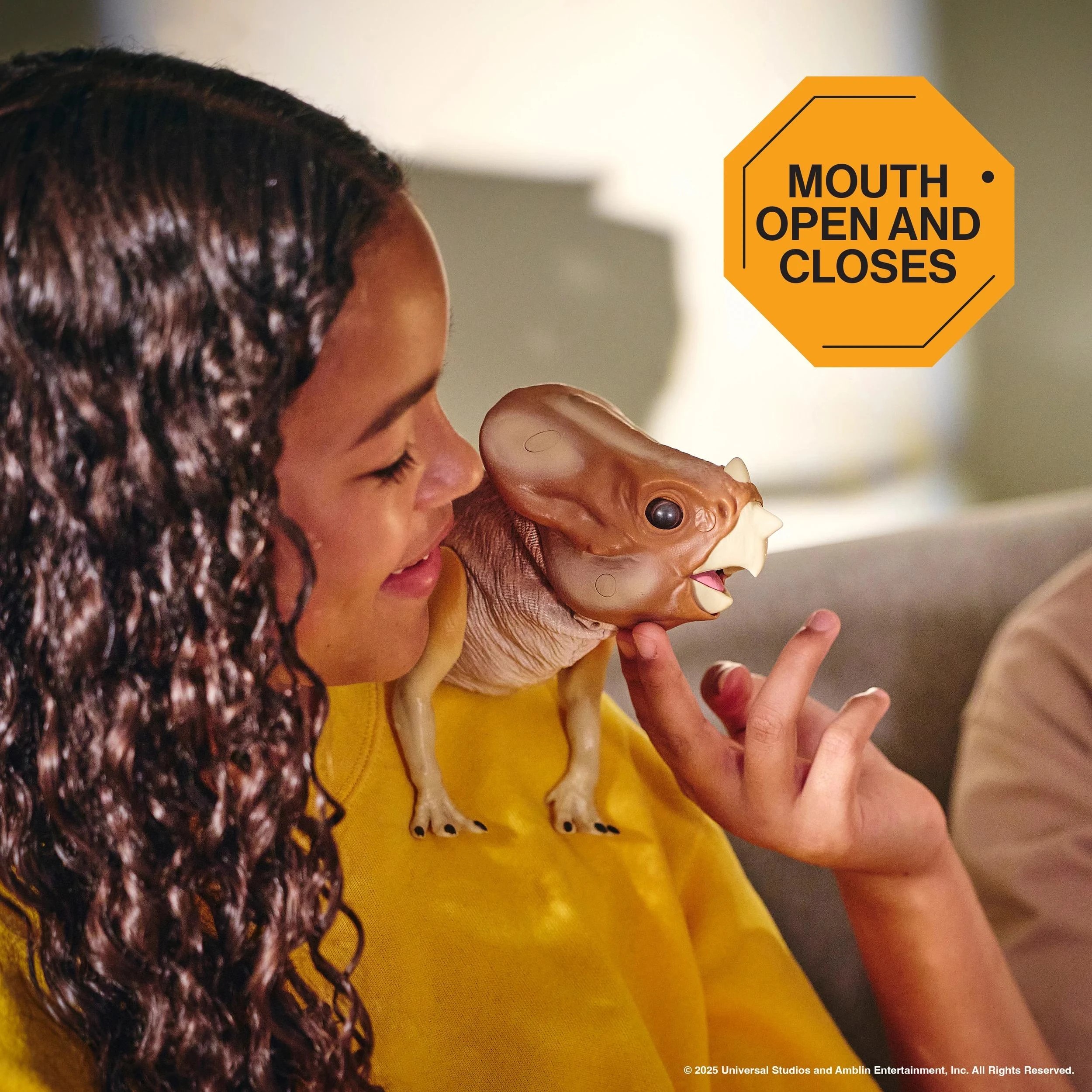 6 Jurassic World Rebirth Aquilops Dolores Deluxe Puppetronics Interactive Dinosaur Toy - Multi, 6 of 9