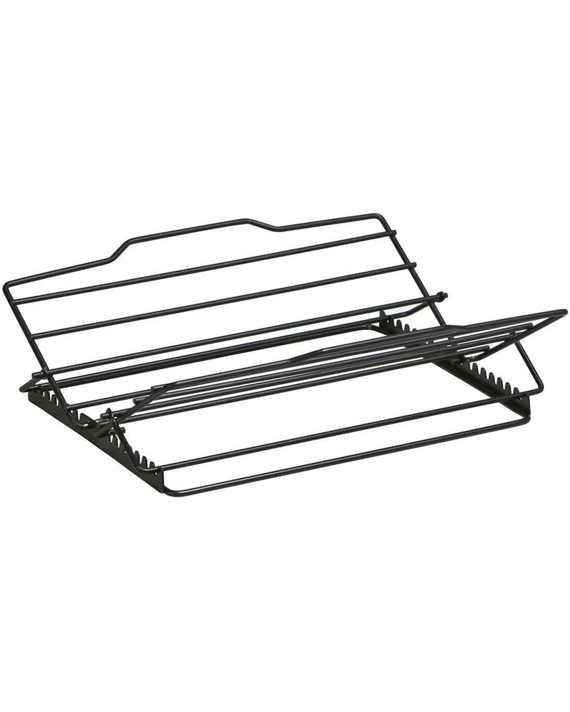 1 Avanti 14cm Non-Stick Adjustable Roasting Rack Dishwasher Safe Oven Safe - Black, 1 of 1