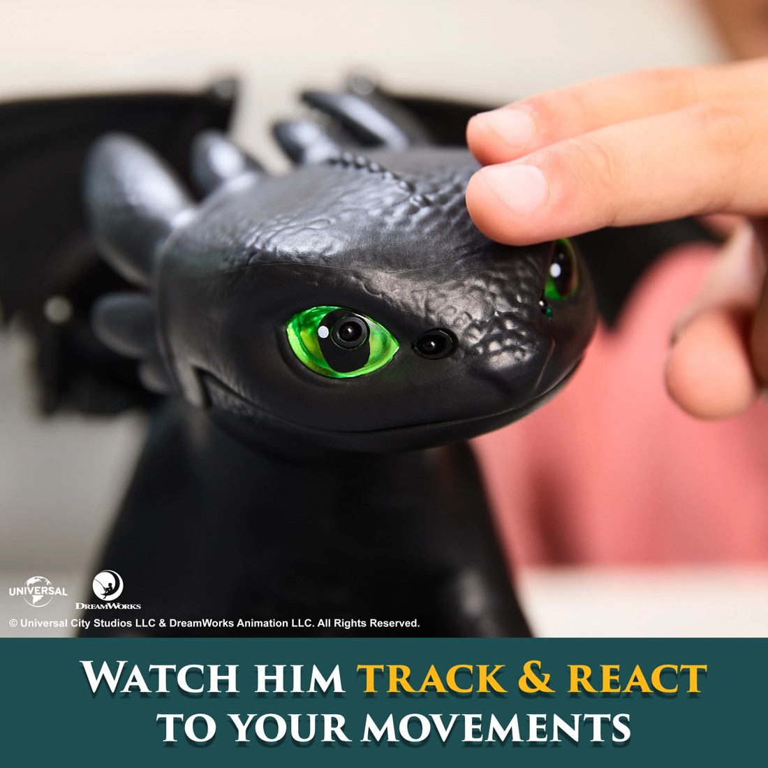 6 How To Train Your Dragon: Tame and Train Interactive Toothless Figure, 6 of 8