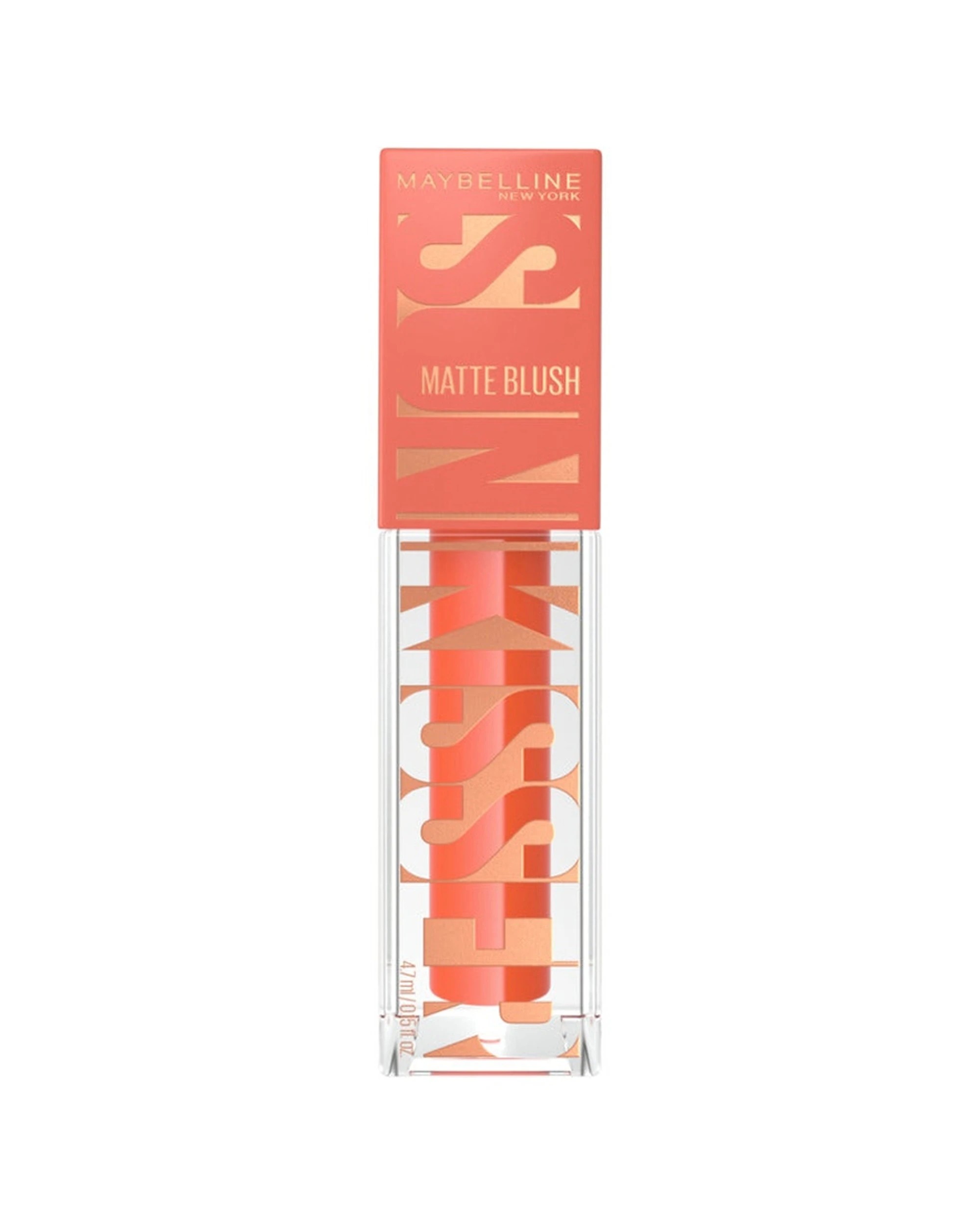 1 Maybelline Sunkisser Multi-Use Liquid Matte Blush 34 Peachy Quench, 1 of 3