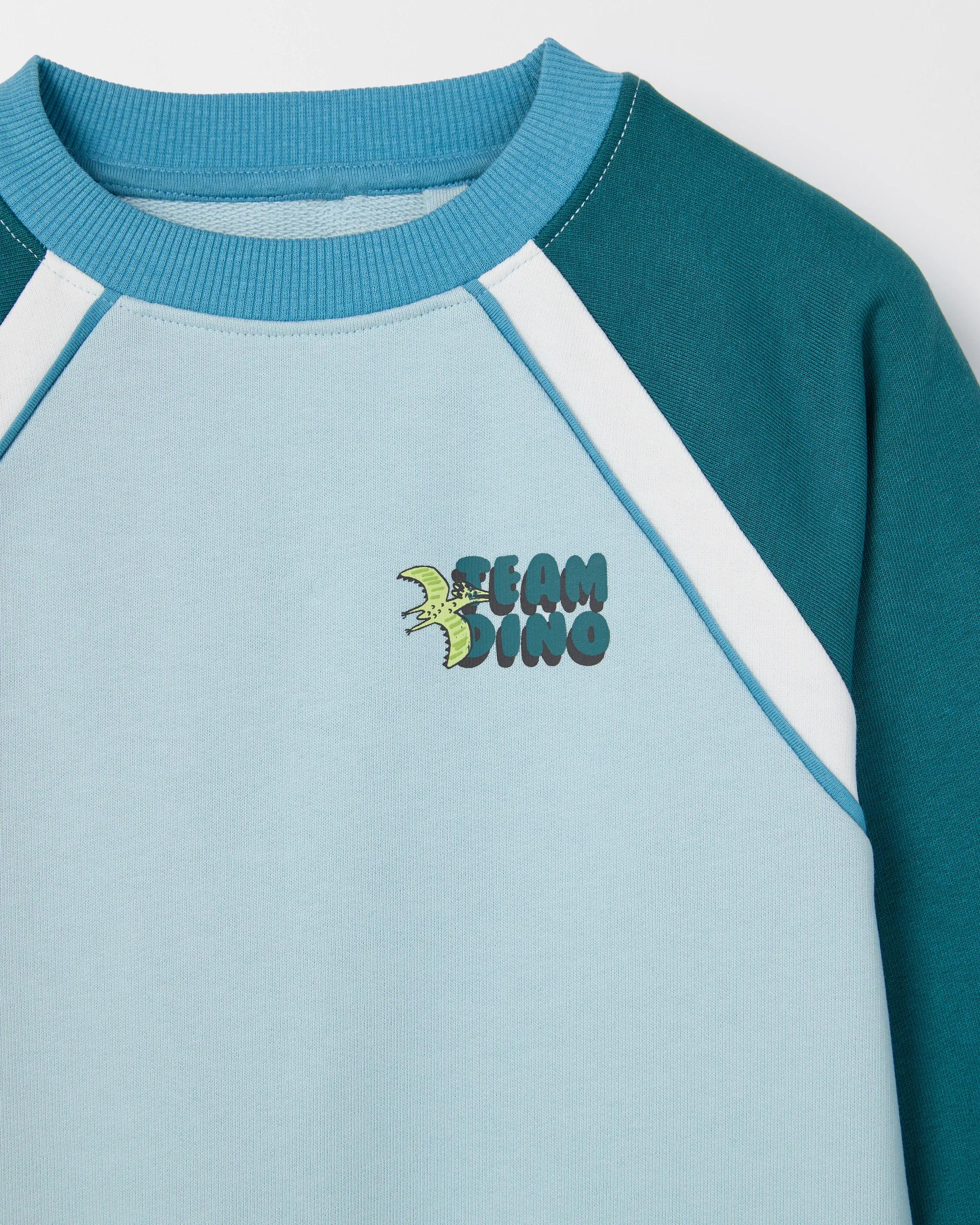 2 Target Kids Australian Cotton Blend Sporty Jumper BLUE + GREEN, 2 of 2