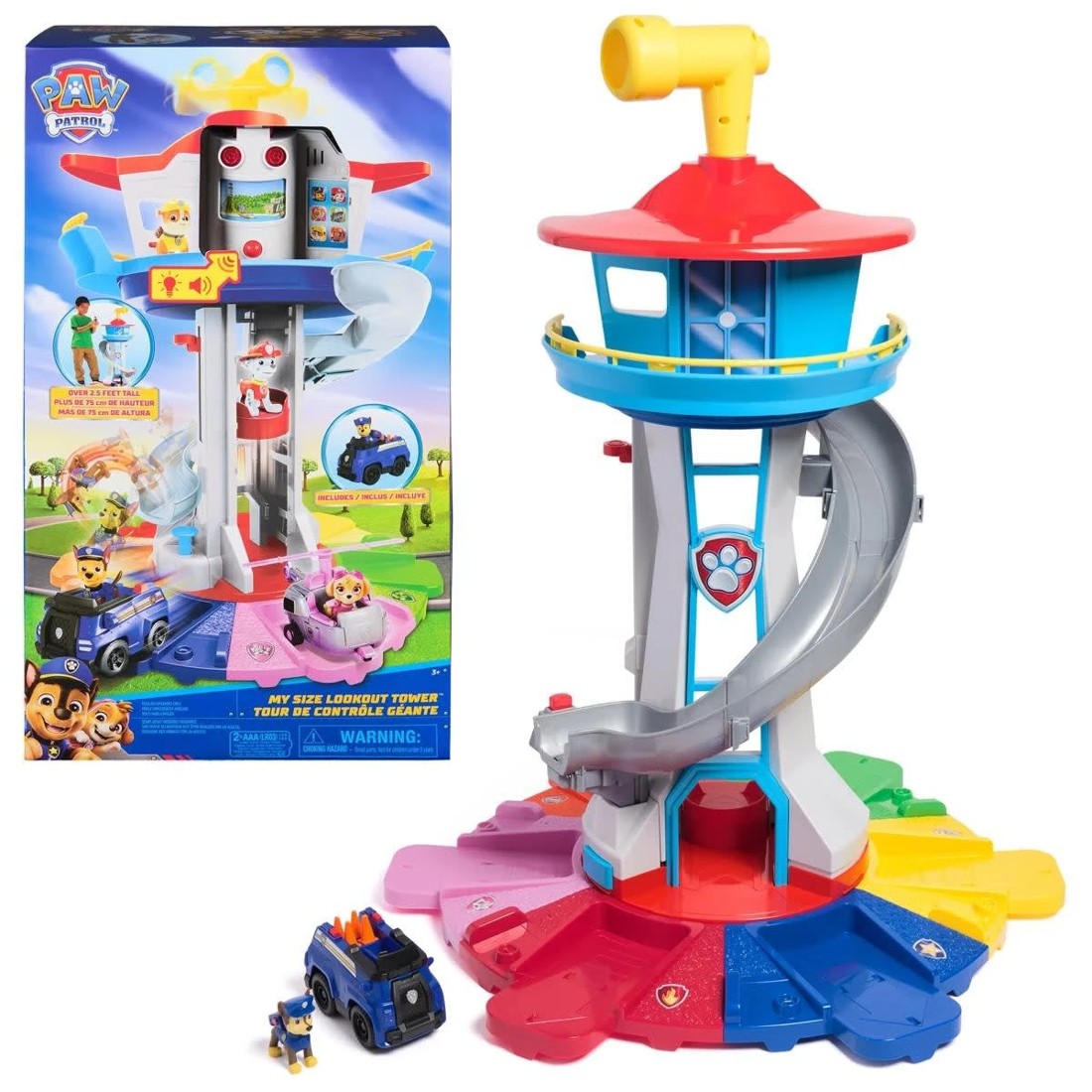 2 PAW Patrol My Size Lookout Tower, 2 of 9