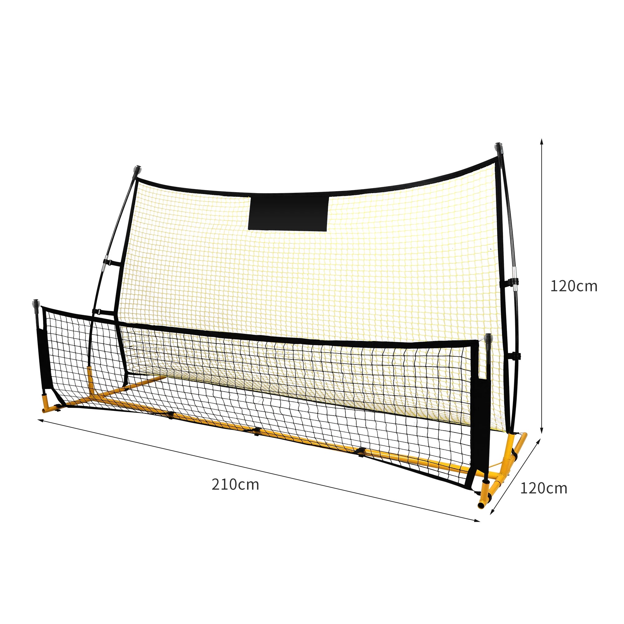 3 Centra Soccer Rebounder Net Portable Volley Training Outdoor Football Pass Goal, 3 of 7