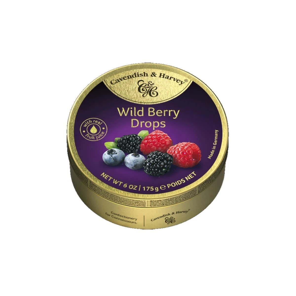 1 Cavendish & Harvey Wild Berry Drops 175g, 1 of 2