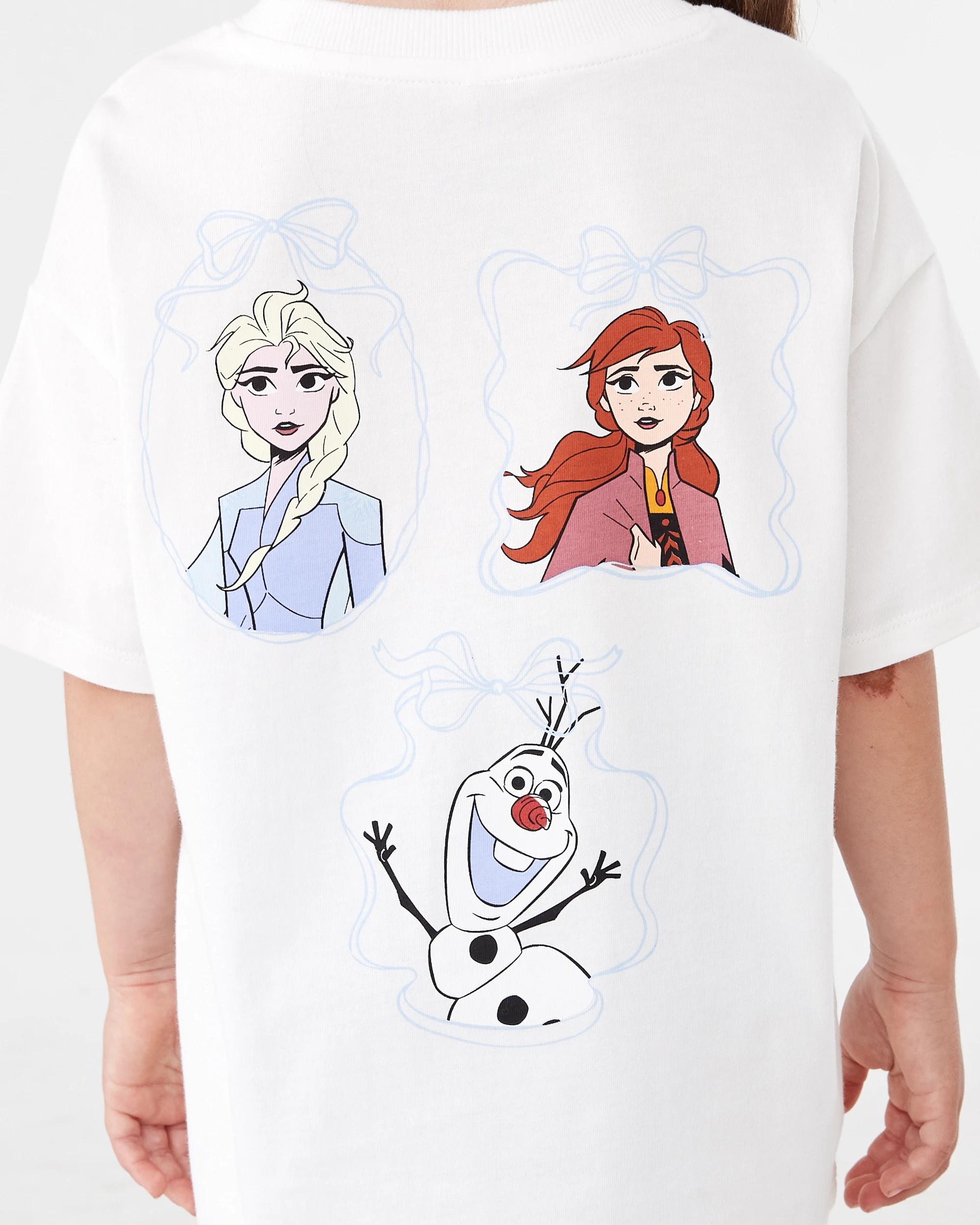 6 Frozen License Oversized Short Sleeve T-shirt Frozen, 6 of 8