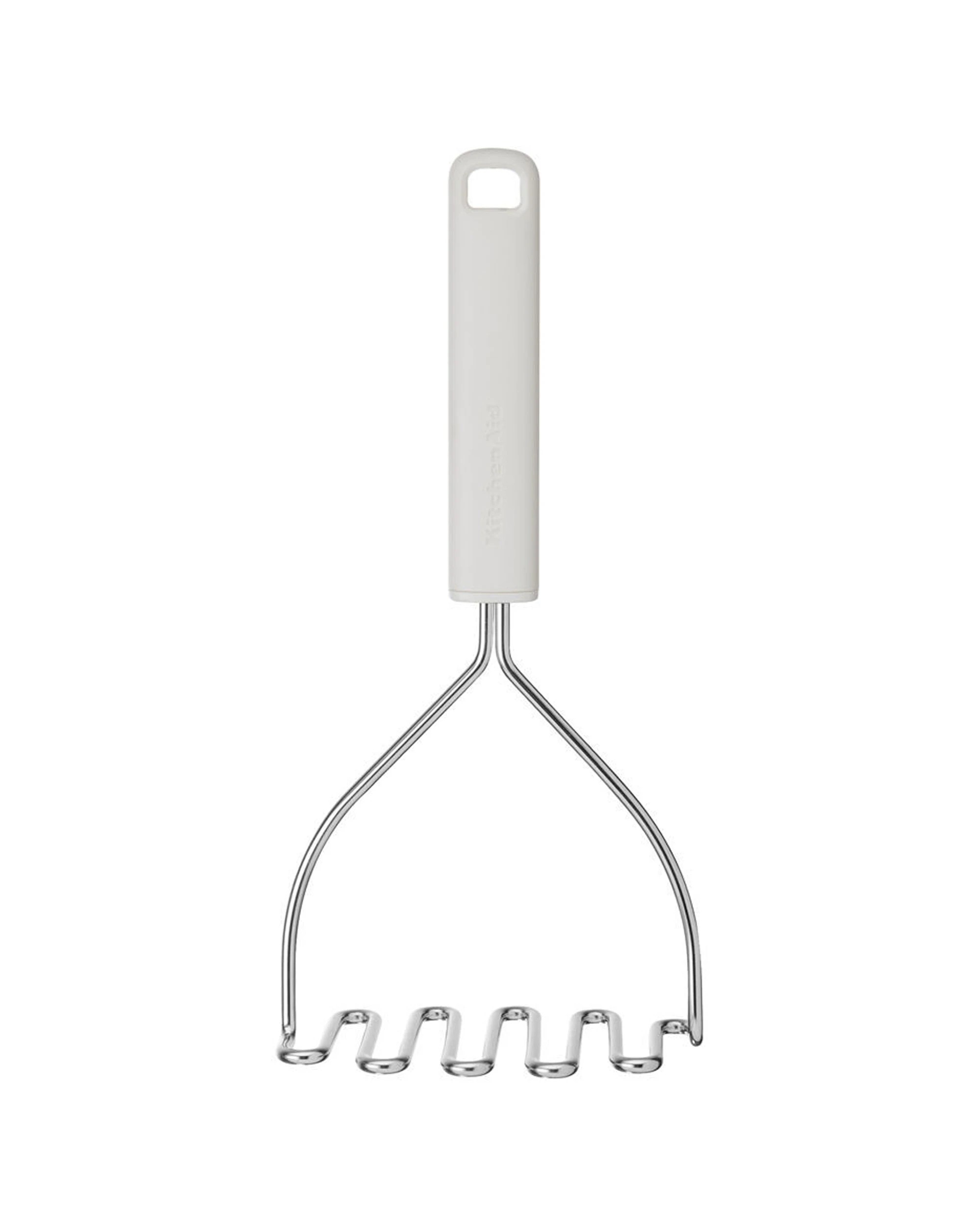 3 KitchenAid Classic Wire Multipurpose Masher 2PK Ergonomic Handle Rust-Resistant - White, 3 of 6
