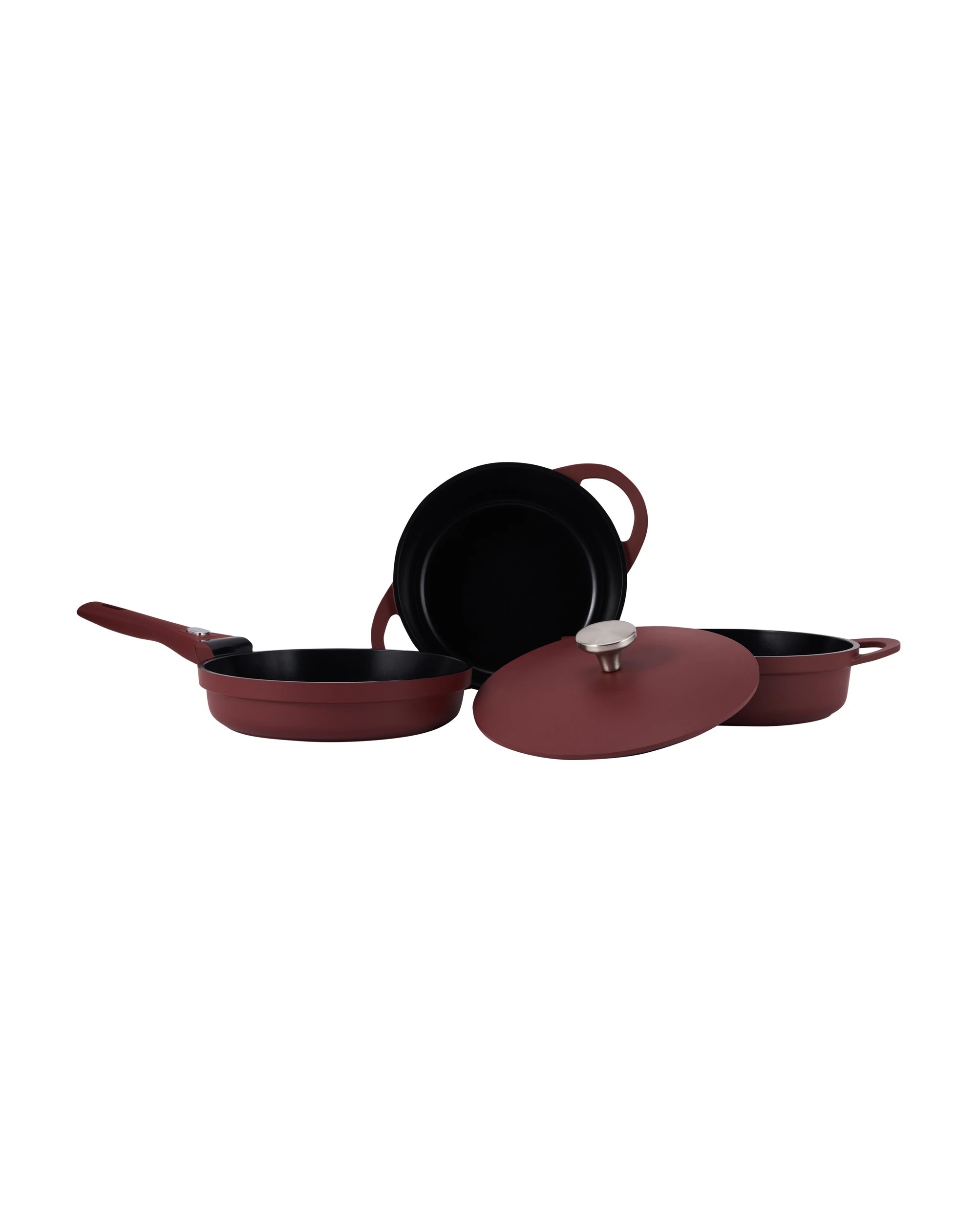 2 3 Piece Cast Aluminium Cookware Set - Port, 2 of 10