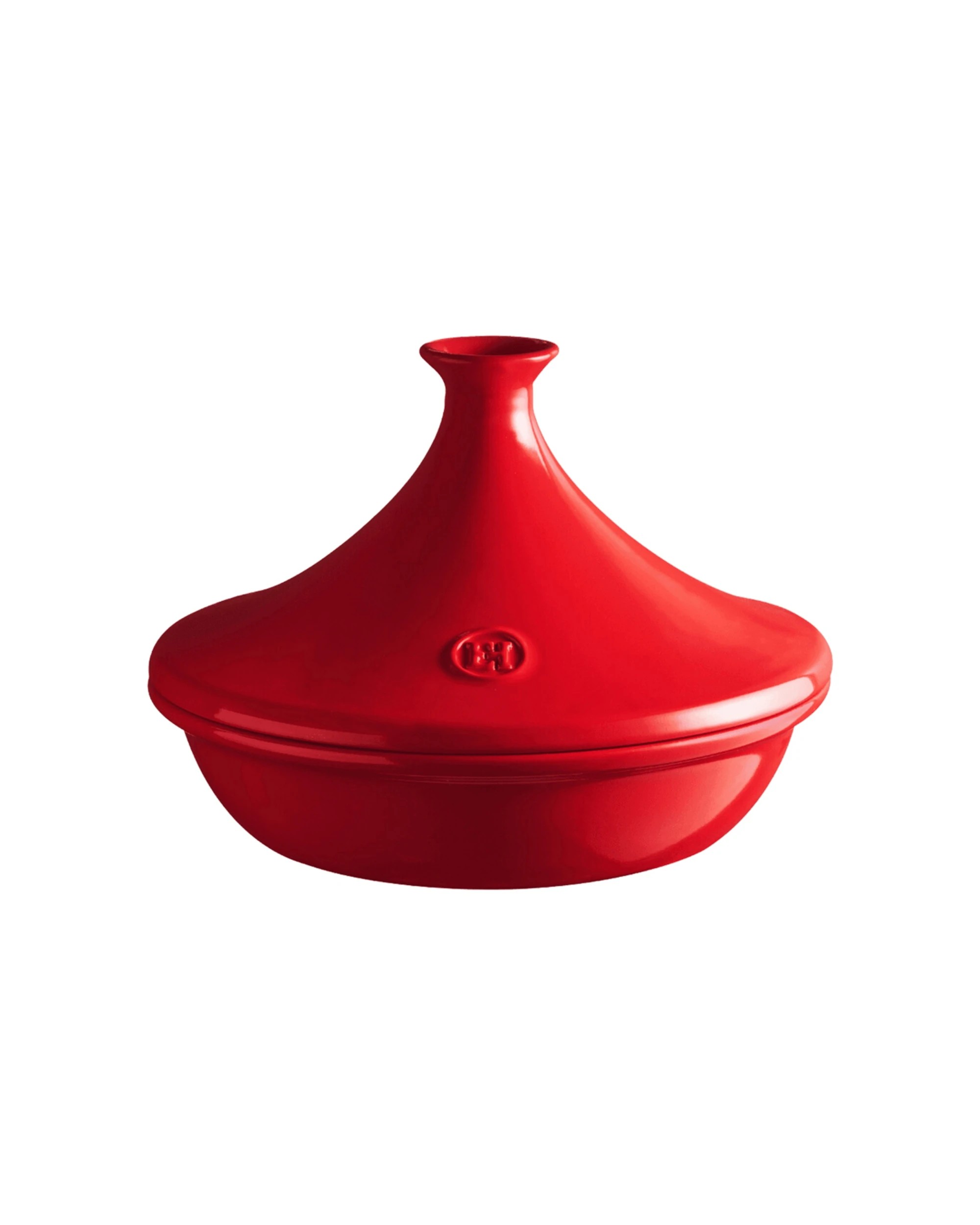 1 Emile Henry 3.5l/32cm Ceramic Tagine Kitchen Cooking Stewpot W/ Lid Burgundy
 - Burgundy, 1 of 8