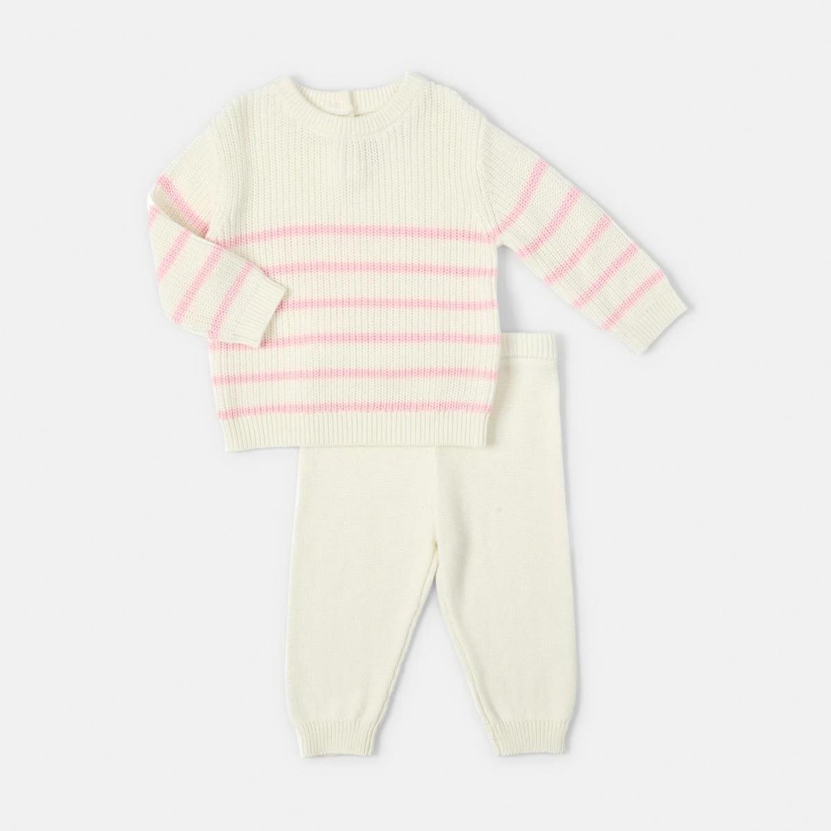 1 Knit Set Wht Egret, 1 of 6