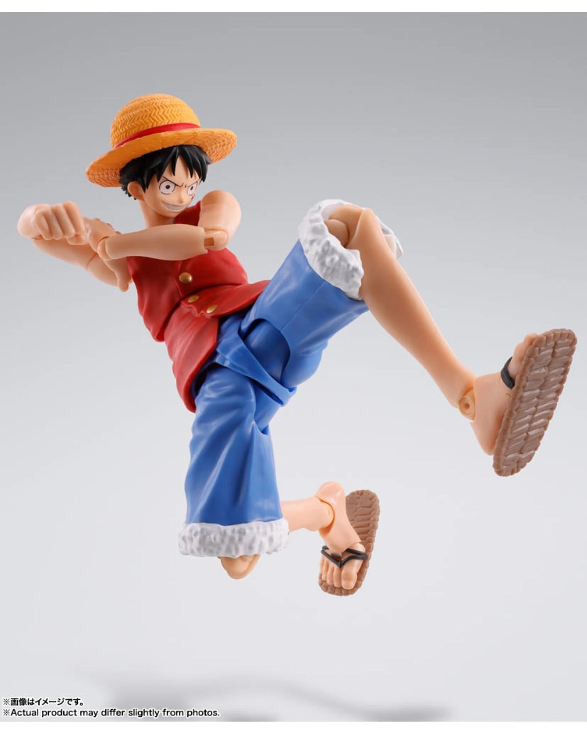 8 S.H.Figuarts One Piece Monkey D Luffy Romance Dawn Figure, 8 of 10
