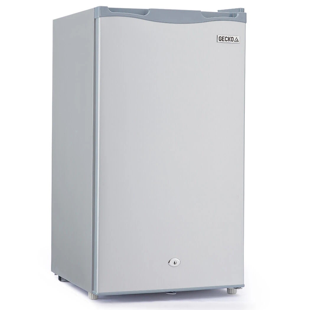 1 Gecko 95L Portable Single Door Fridge - Silver, 1 of 1